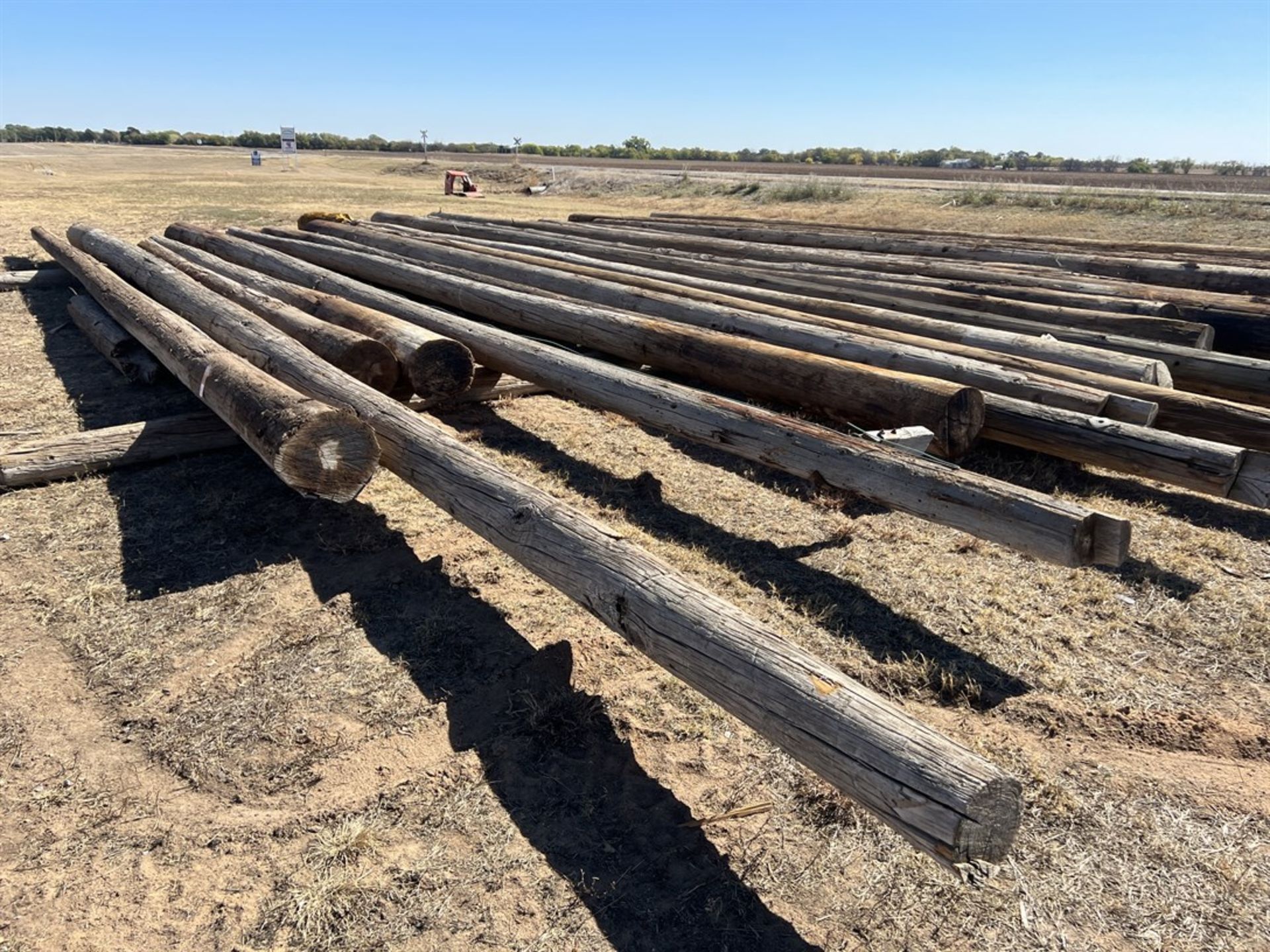 Lot of (20) Highline Timber Poles - Image 2 of 5