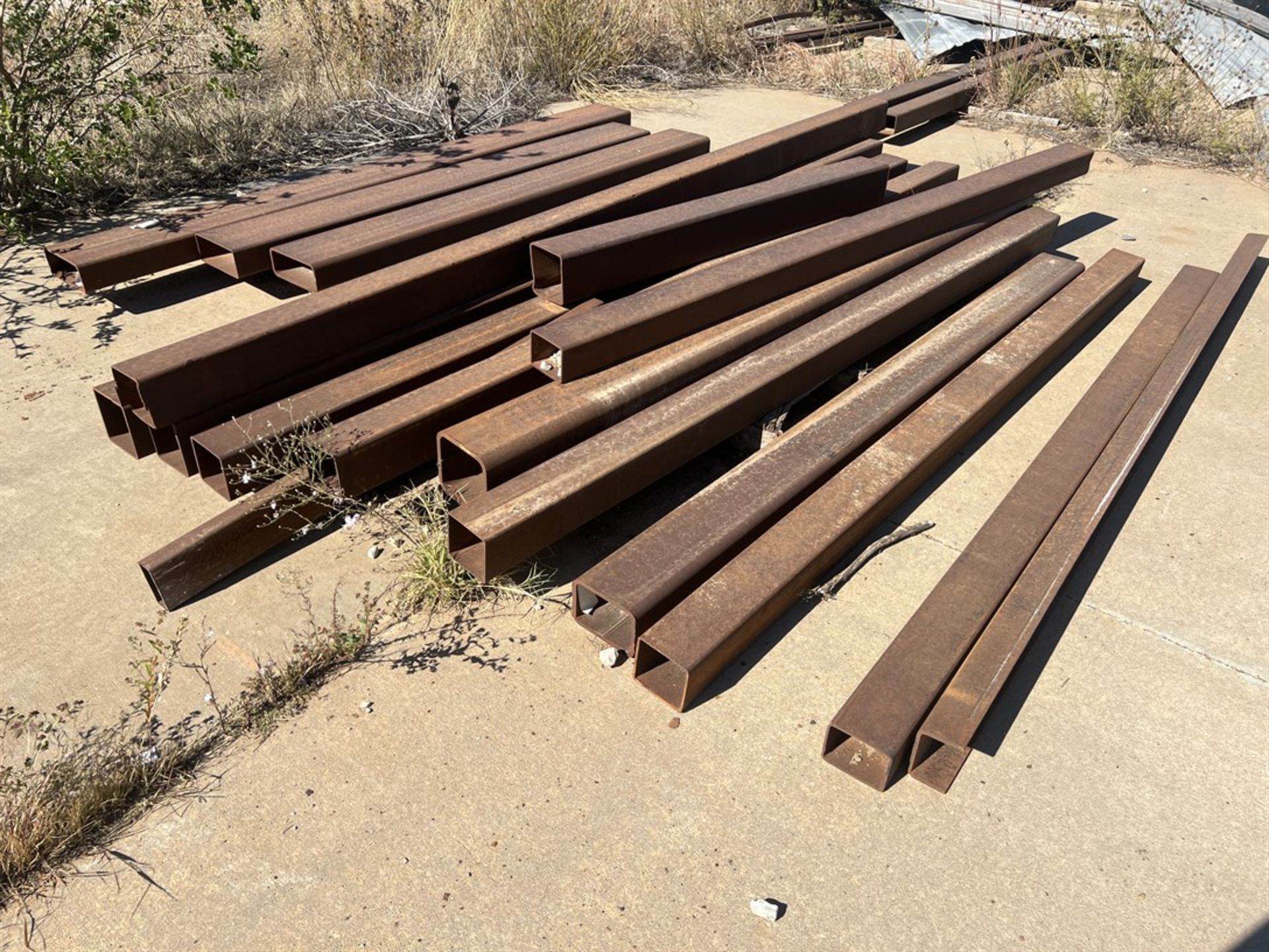 Lot of Assorted Square and Round Steel Tube - Image 5 of 5