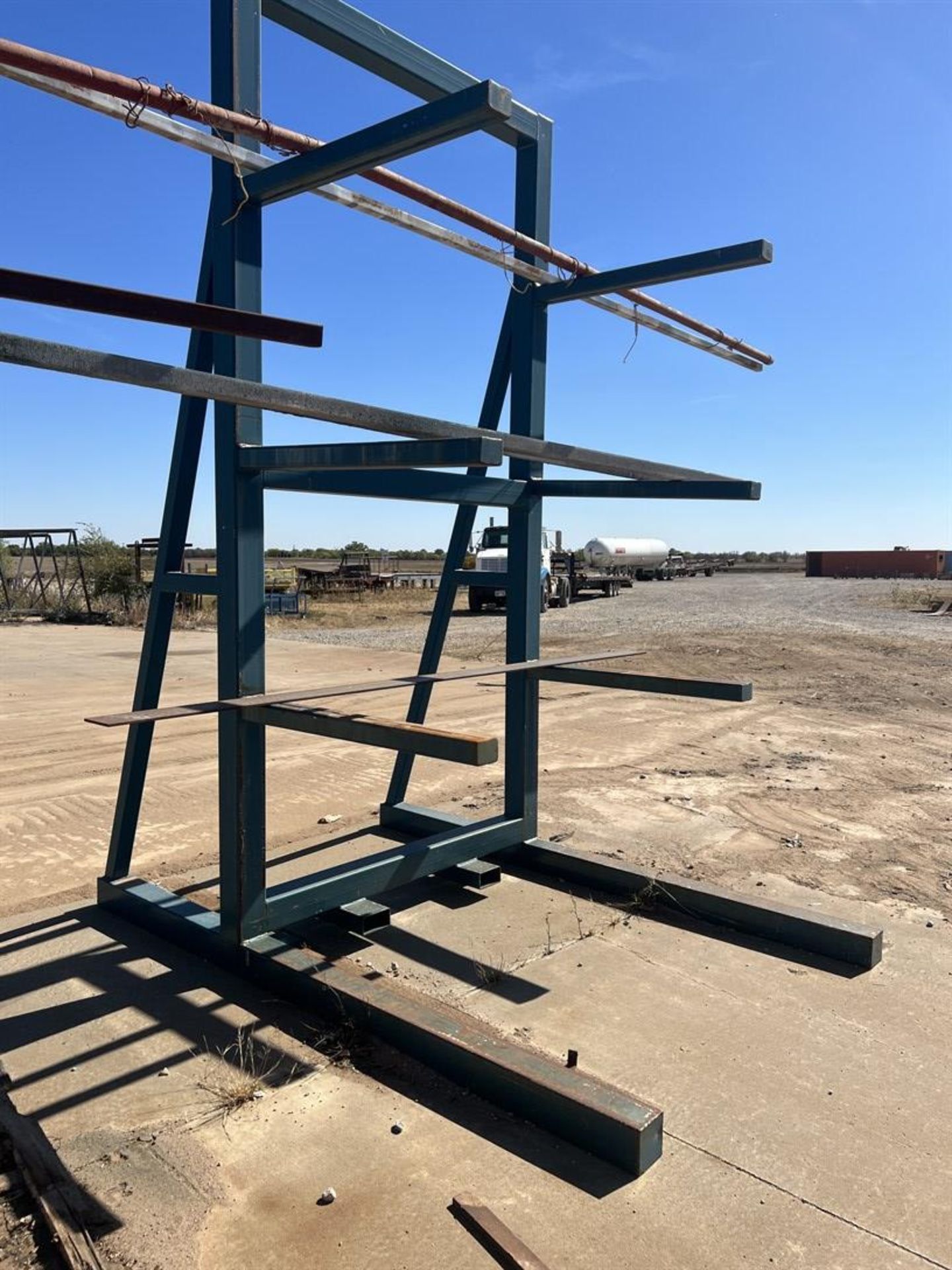 Lot of (3) Stock Racks, 6'W x 12'H x 45" Arms - Image 4 of 5