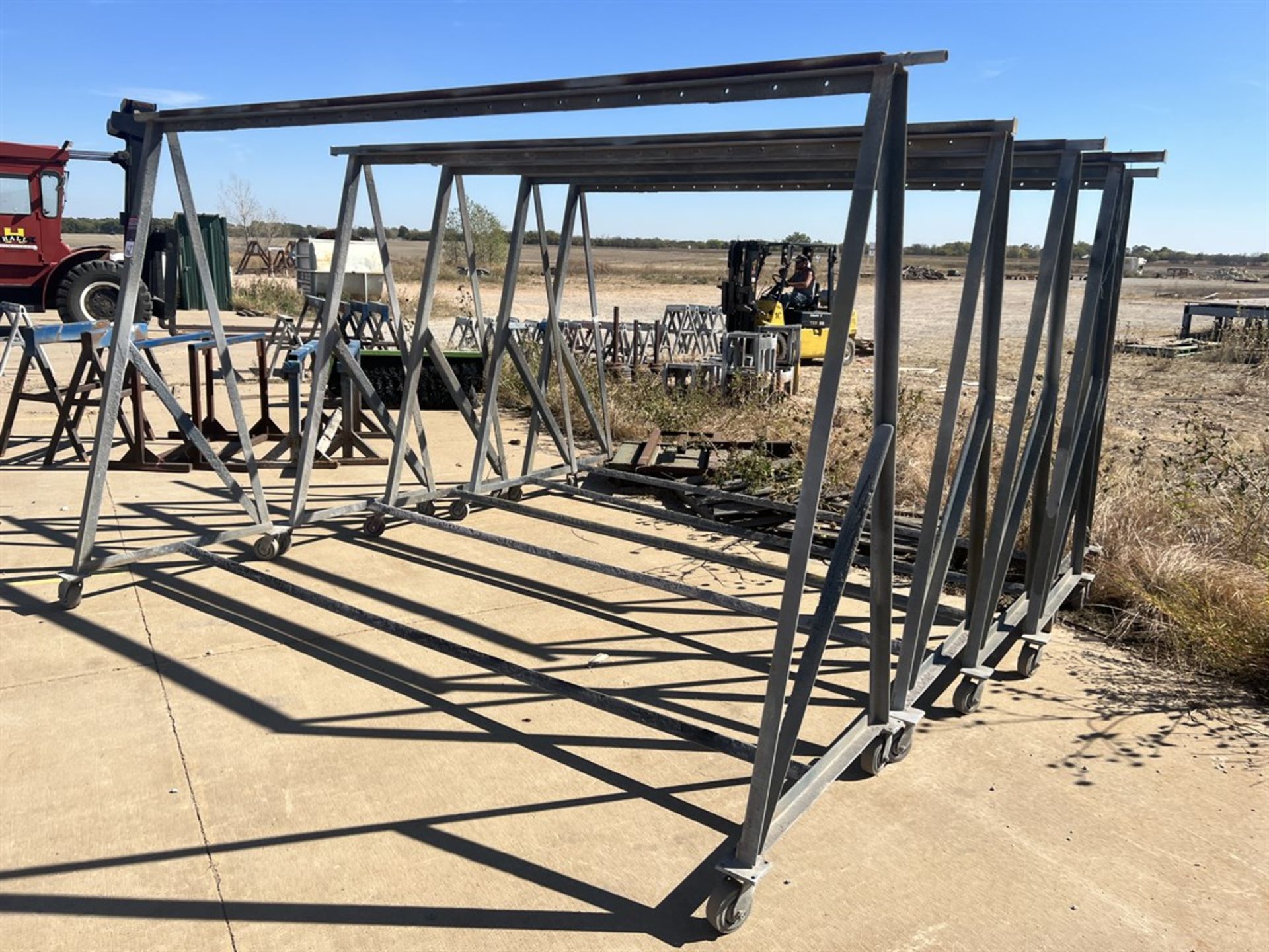 Lot of (5) Paint Drying Racks, 7'H x 11'W - Image 3 of 3