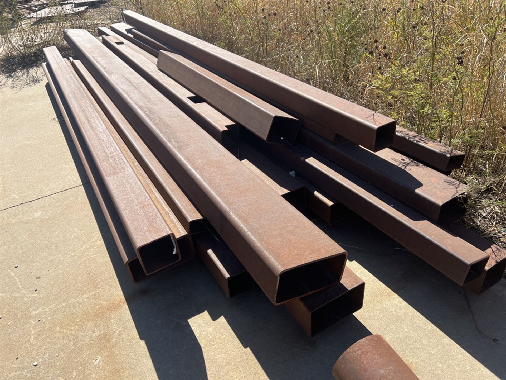 Lot of Assorted Square and Round Steel Tube - Image 3 of 5