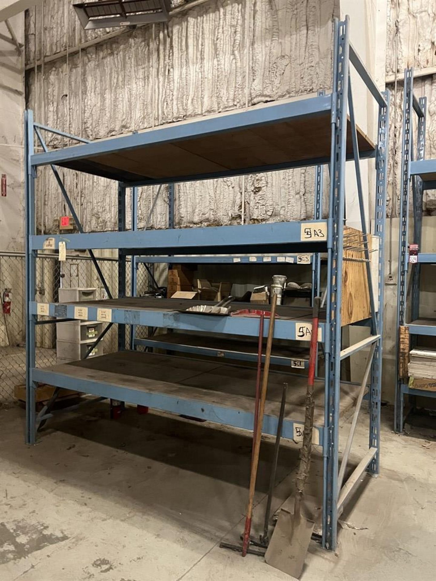Lot of (3) Sections of Pallet Racking, 10'H x 42"D x 9' Crossbeams, (1-Upright 8') - Image 2 of 2