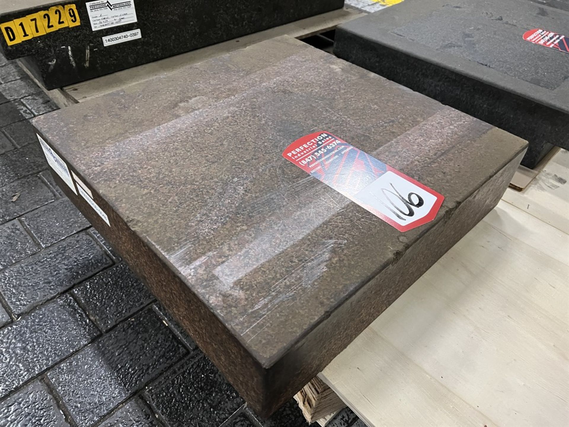 Granite Surface Plate, 18" x 18" x 4"