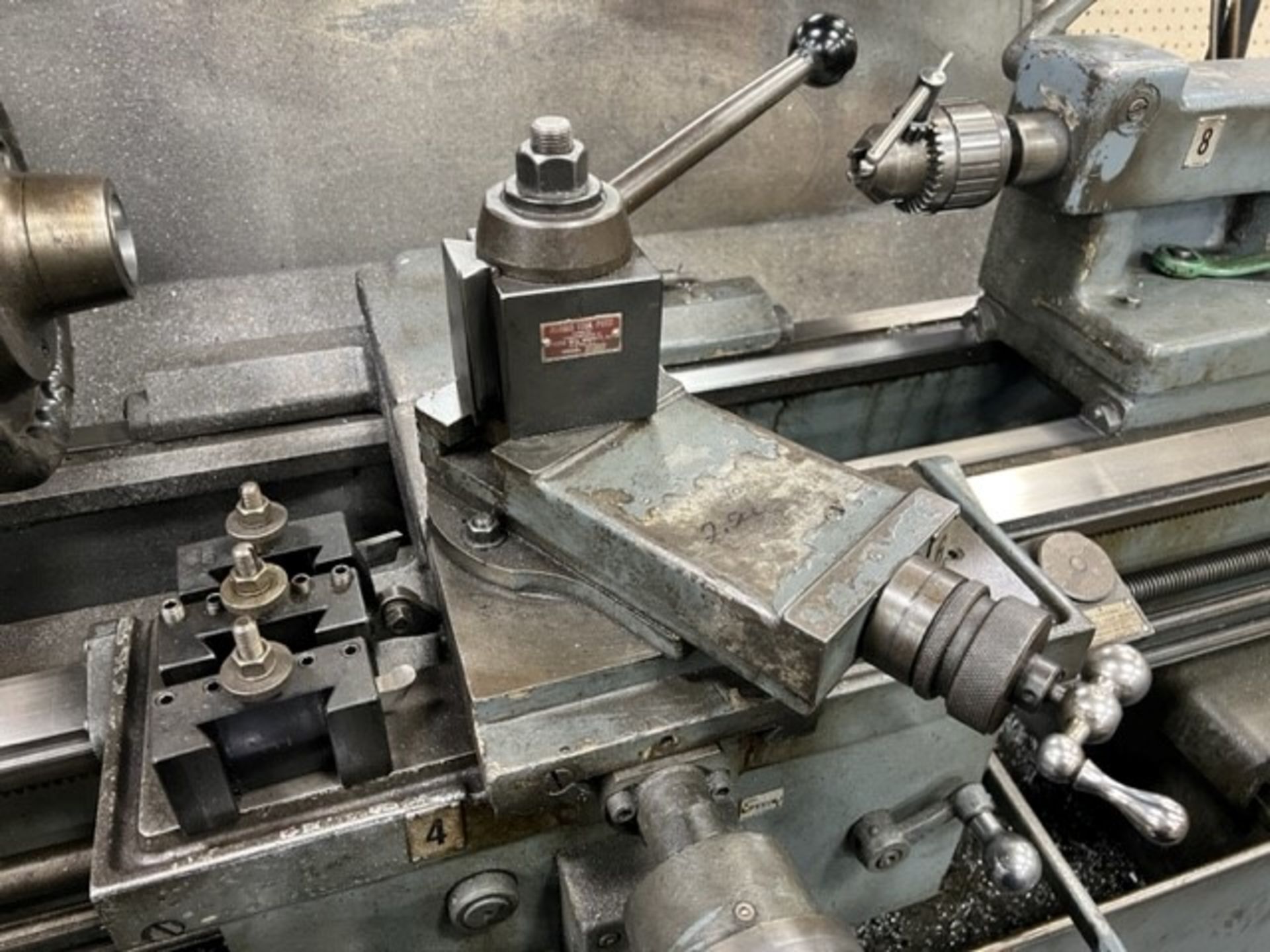 LEBLOND Regal 15”x 30” Tool Room Lathe, s/n 8C4148, 2J Speed Collet Chuck, Quick Change Tool Post, - Image 4 of 11