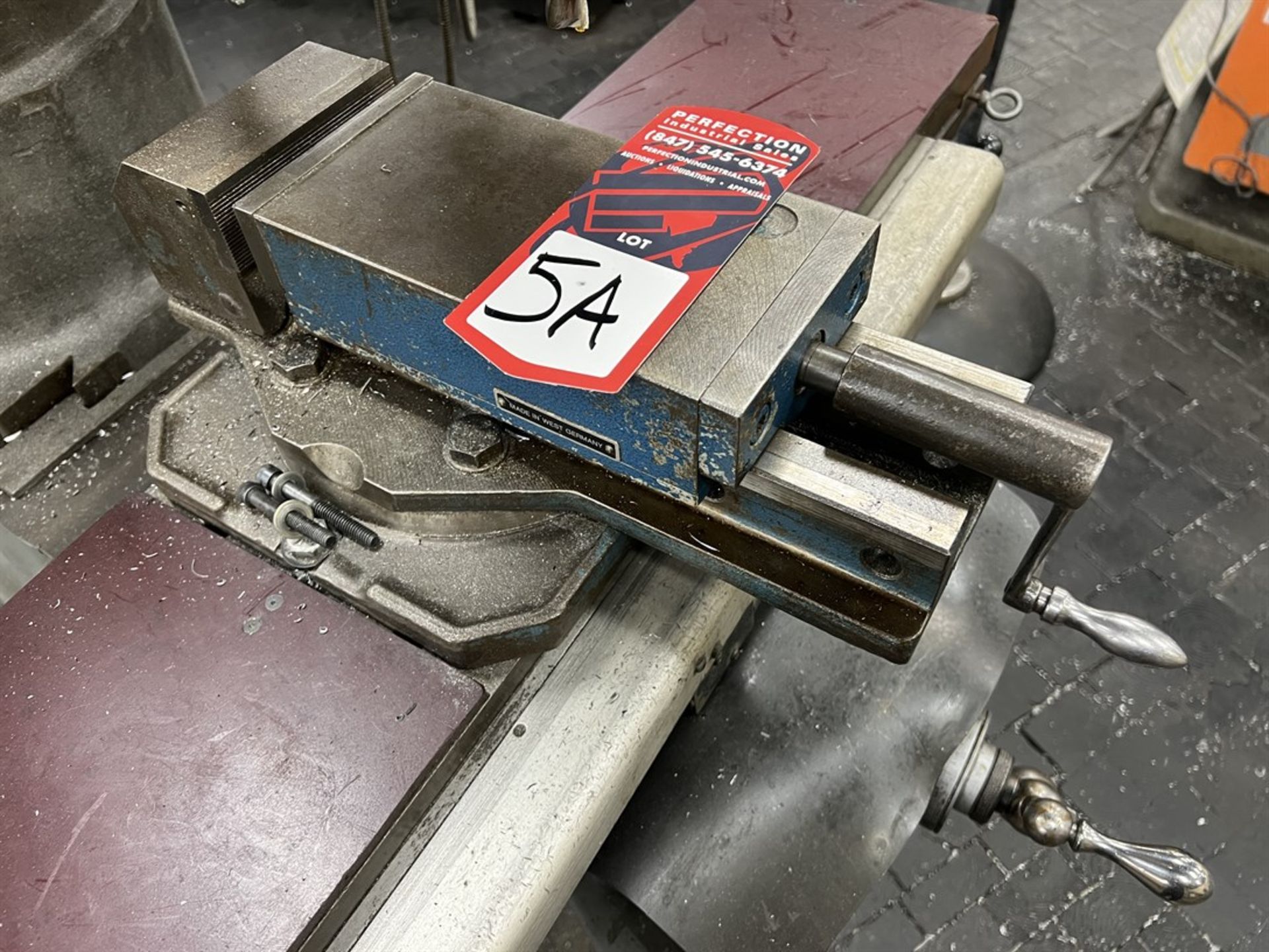 HILMA 5" Machine Vise (A rigging cost of $25.00 will be added to the winning bidders invoice) - Image 2 of 2