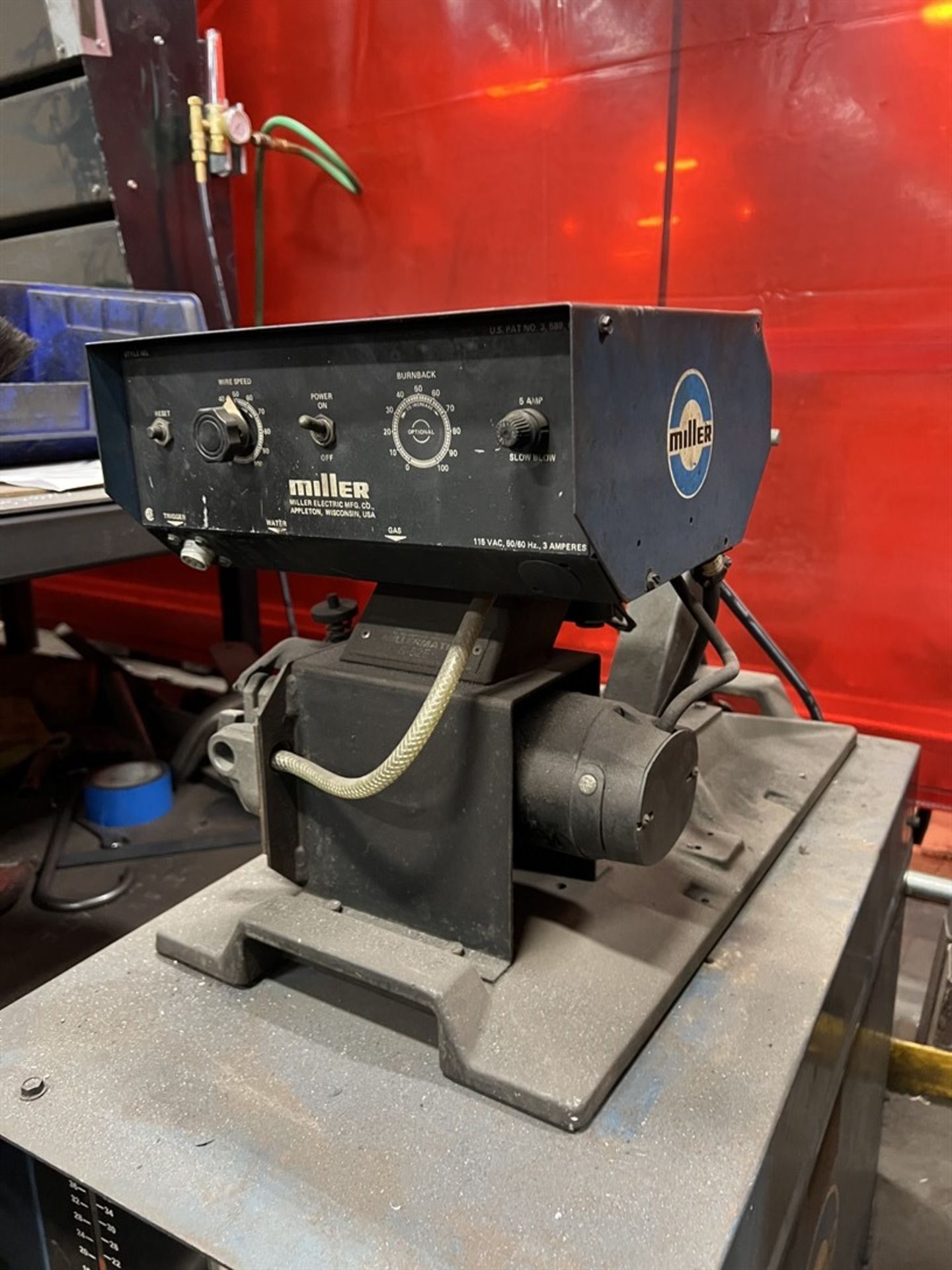 MILLER CP-300 DC Arc Welder, s/n JB519975, w/ Millermatic S-52E Wire Feed - Image 4 of 4