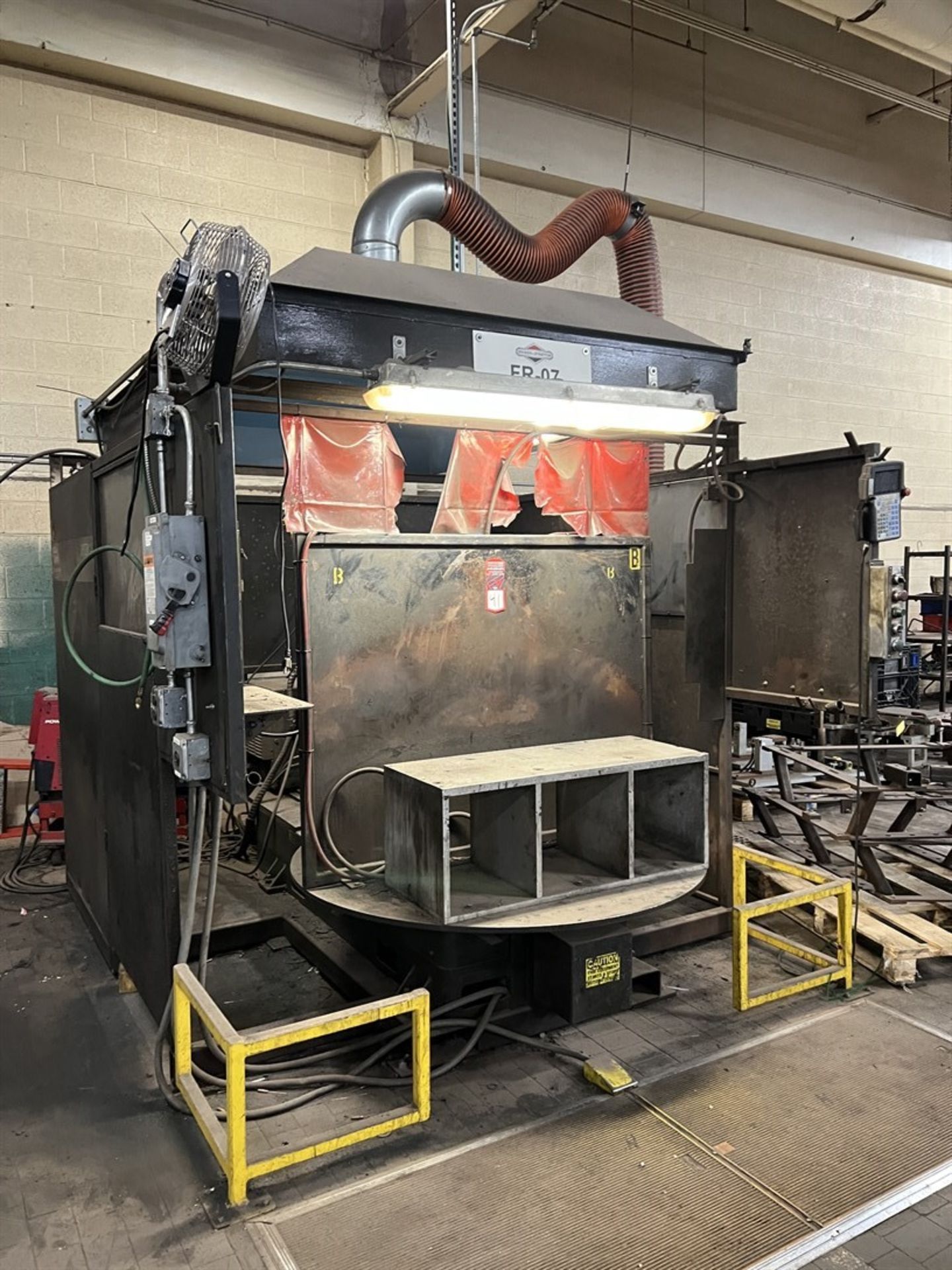 LINCOLN/GENESIS SYSTEM 40 Welding Cell Comprising LINCOLN Power Wave Multi-Process Welder, FANUC Arc