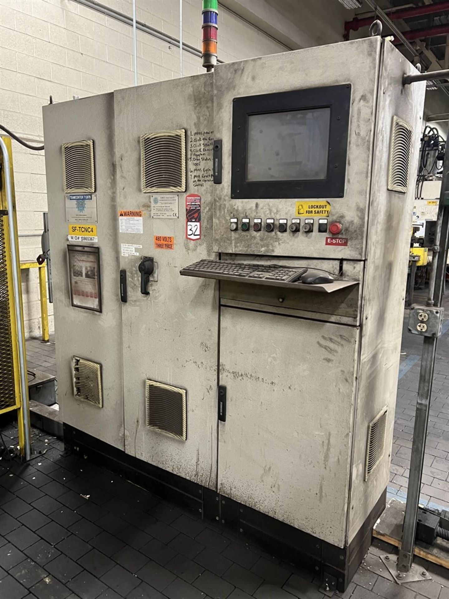 2005 OMG CT-2T-6-ASSI-CNC-38X18 MM Twin-head Pipe Bender, s/n 233-1817-12/05, 2” Capacity (Rigging - Image 6 of 10