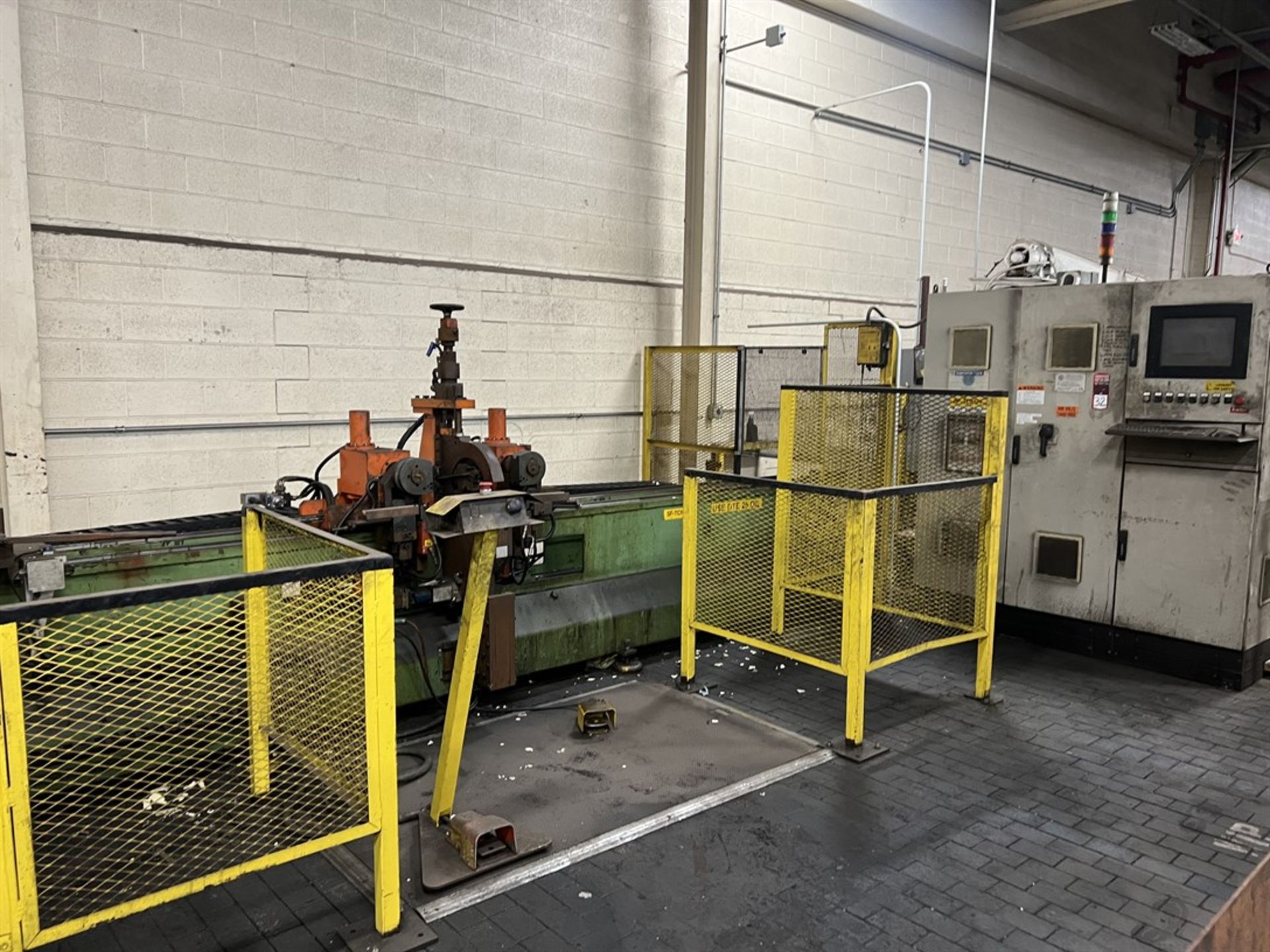 2005 OMG CT-2T-6-ASSI-CNC-38X18 MM Twin-head Pipe Bender, s/n 233-1817-12/05, 2” Capacity (Rigging