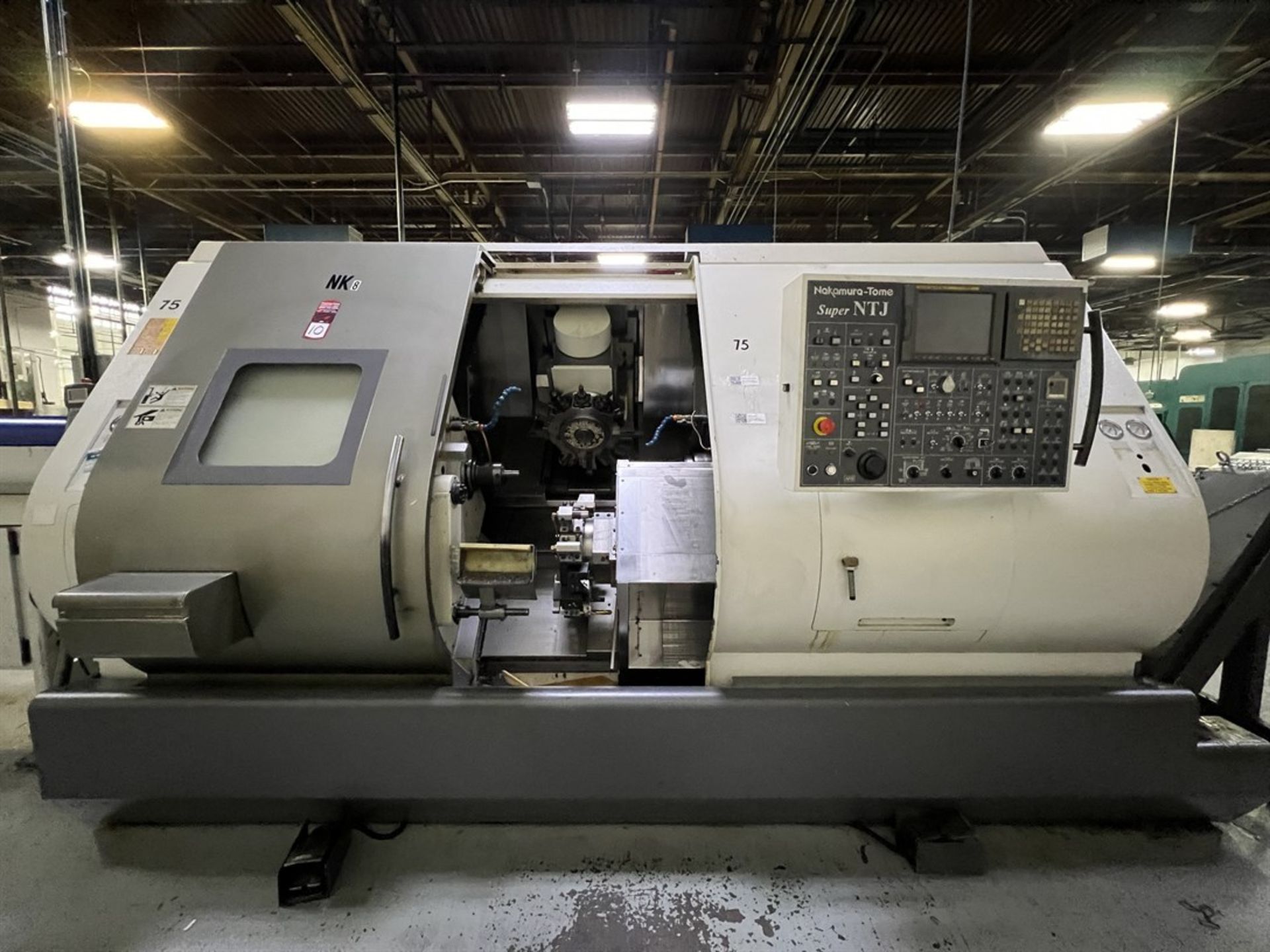 2003 NAKAMURA-TOME Super NTJ CNC Turning/Milling Center, s/n B150202, Fanuc 18i-T Control, 182 - Image 3 of 15