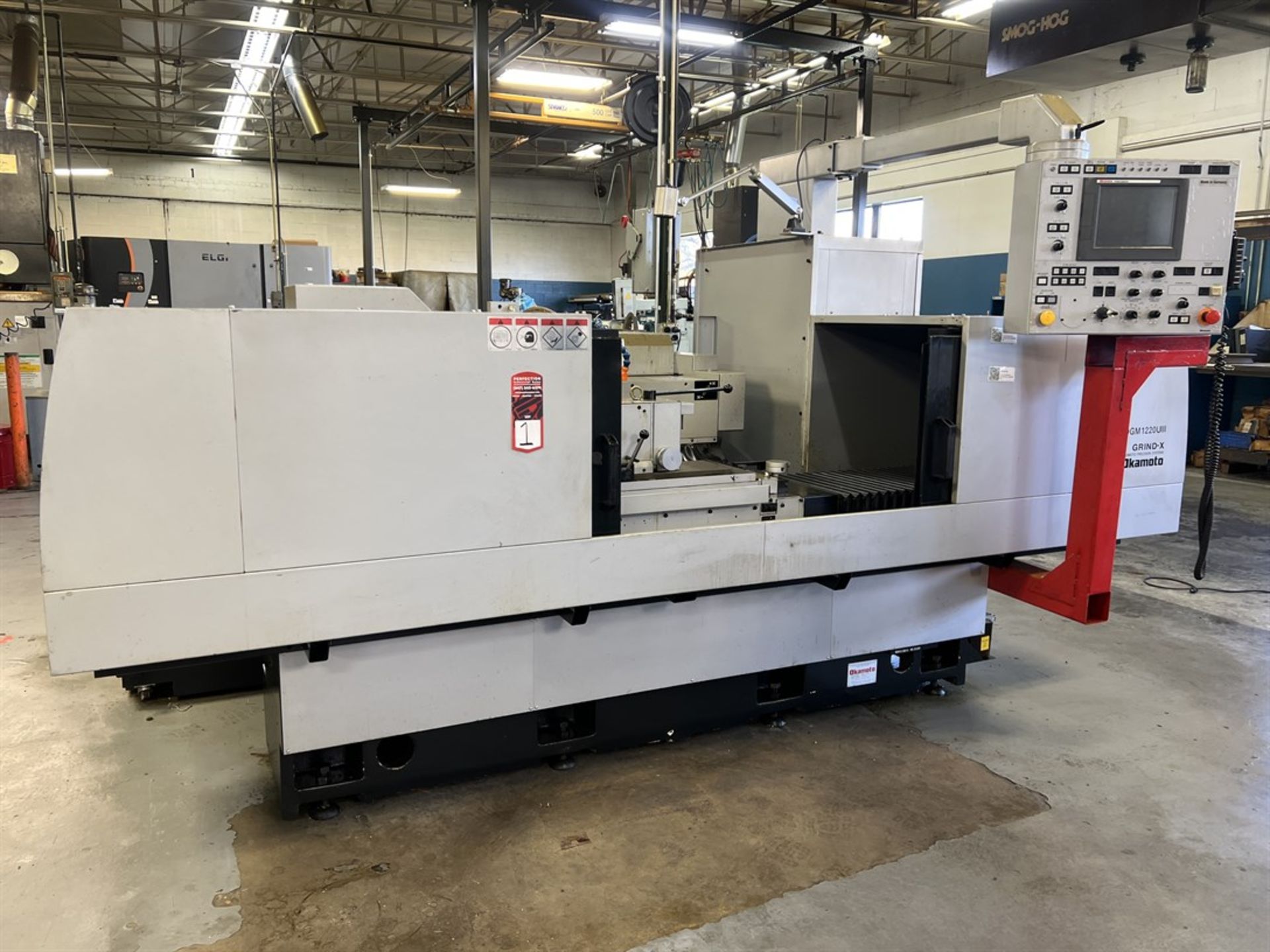 2016 OKAMOTO OGM 1220 UIII CNC Universal Grinder, s/n 36209, Okamoto Precision Control, 12" Swing,