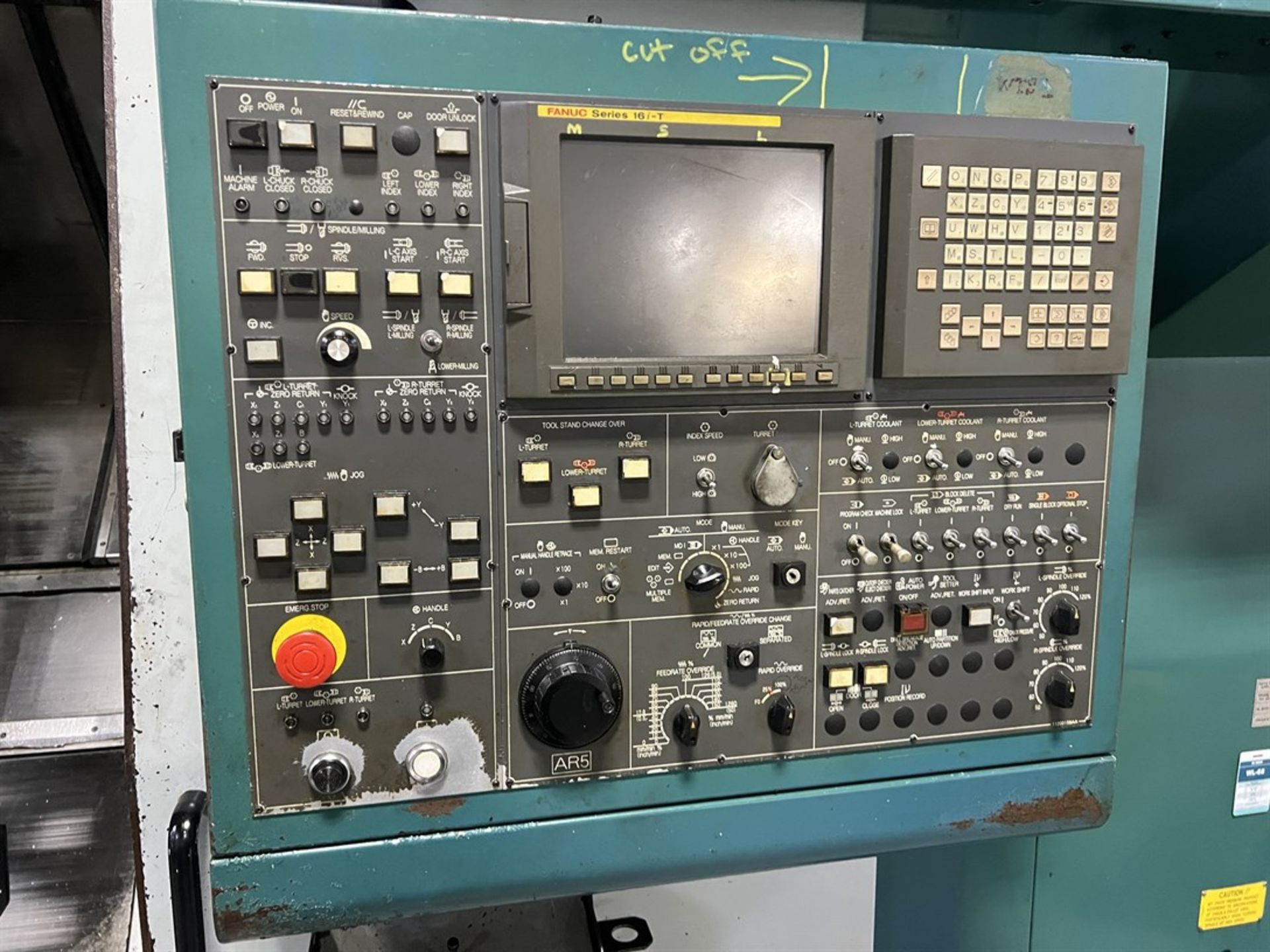 NAKAMURA-TOME WTS-150 CNC Turning Center, s/n V150601, Fanuc 16i-T Control, 12.20" Max Turning - Image 10 of 13