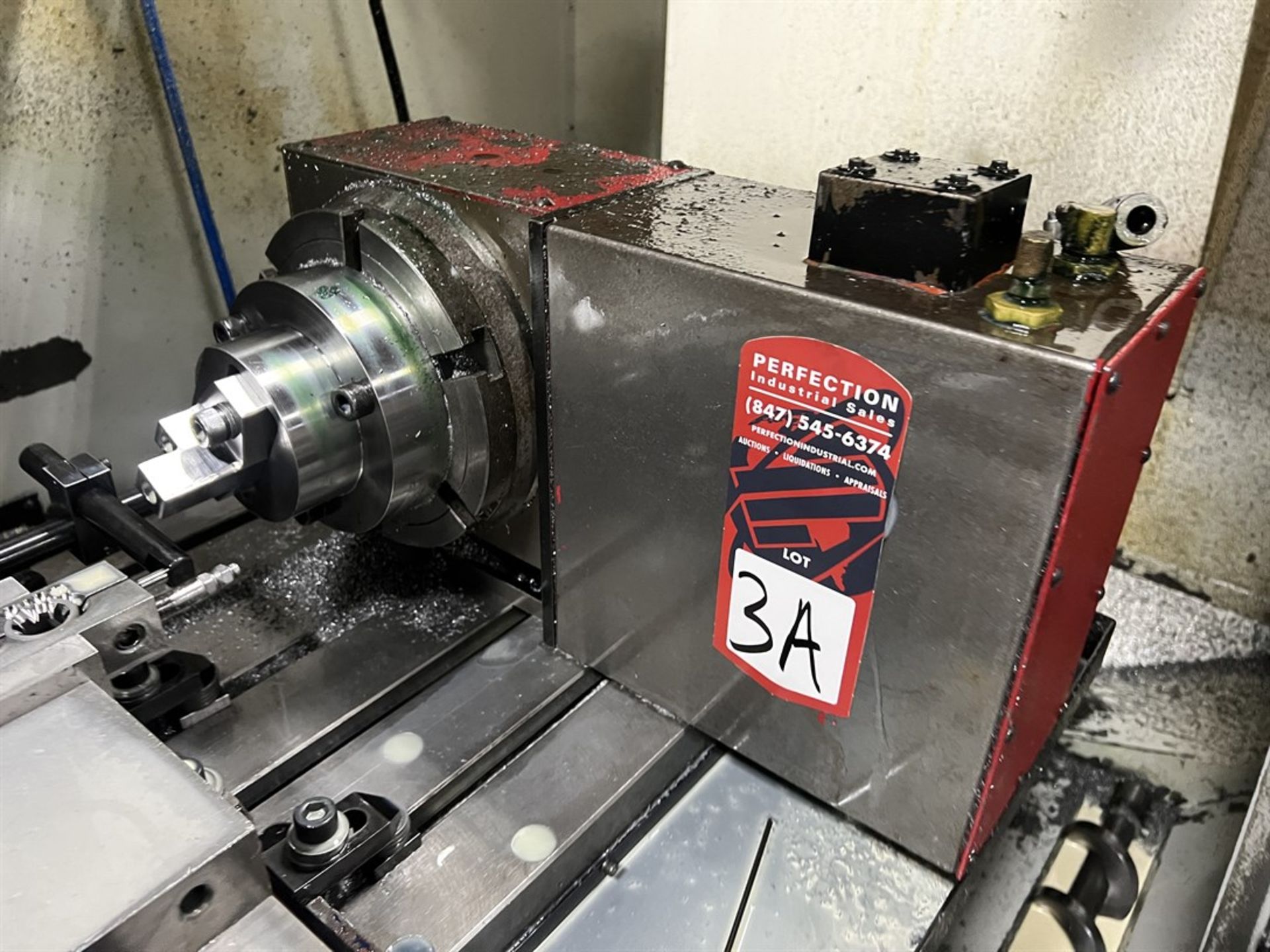 HAAS 8" 4th-Axis Rotary Table (A rigging and loading charge of $100 will be added to the winning