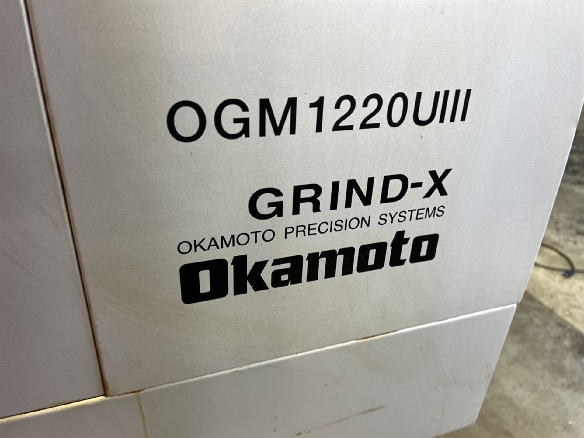 2016 OKAMOTO OGM 1220 UIII CNC Universal Grinder, s/n 36209, Okamoto Precision Control, 12" Swing, - Image 9 of 14