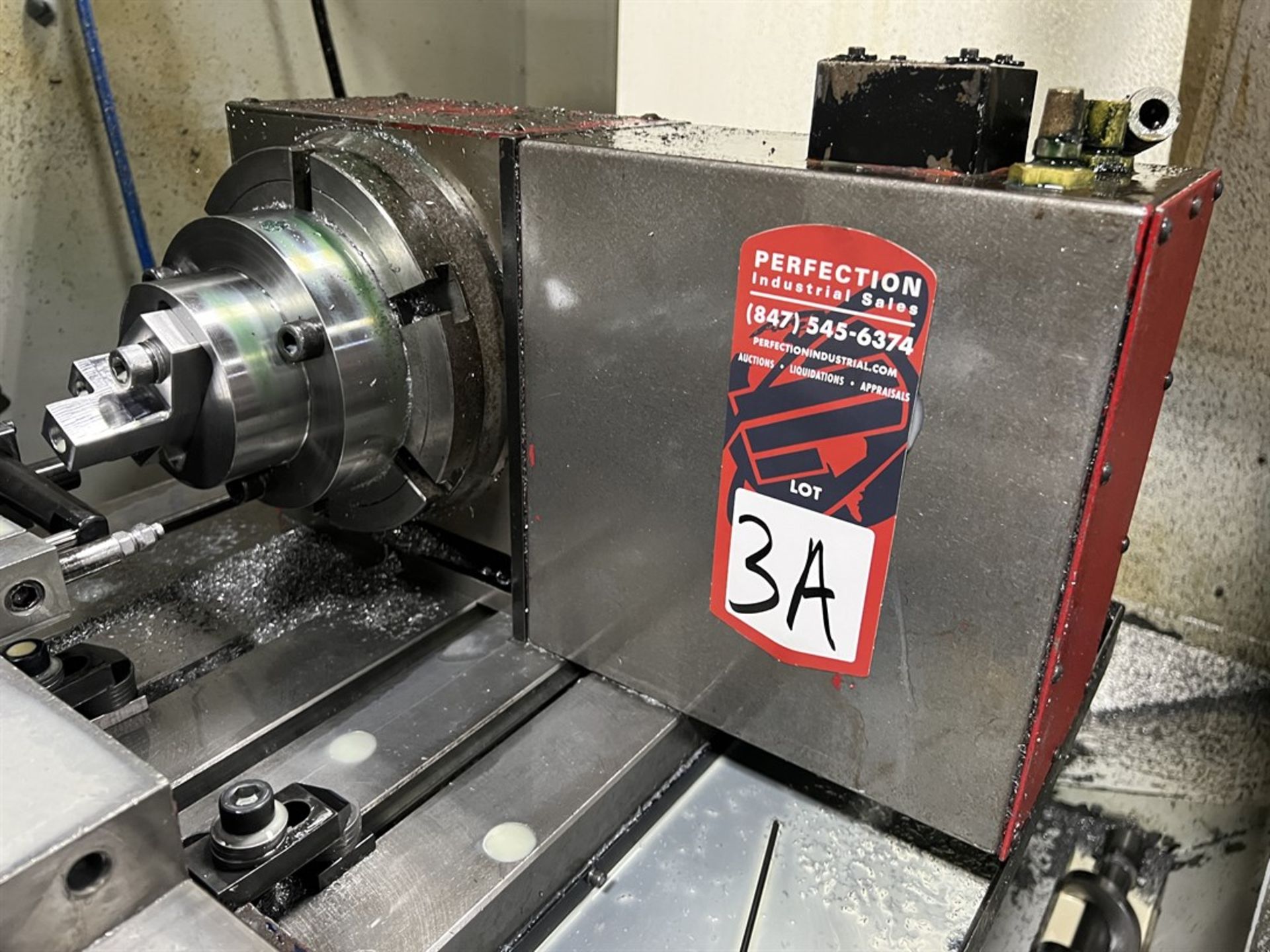 HAAS 8" 4th-Axis Rotary Table (A rigging and loading charge of $100 will be added to the winning - Image 2 of 3