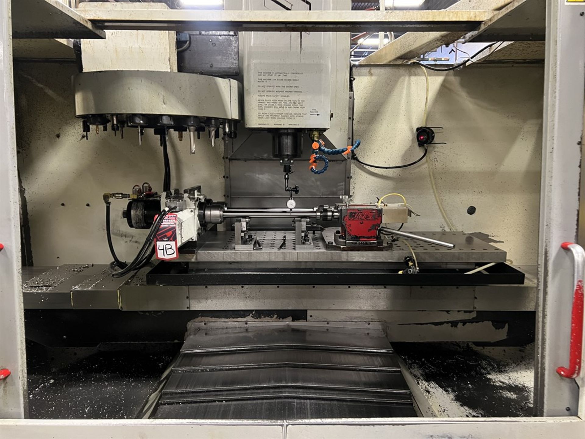 HAAS VF-3 Vertical Machining Center S/N 14248, 40"X, 20"Y, 25"Z, 18" x 48" Table, CAT 40 Spindle - Image 2 of 9