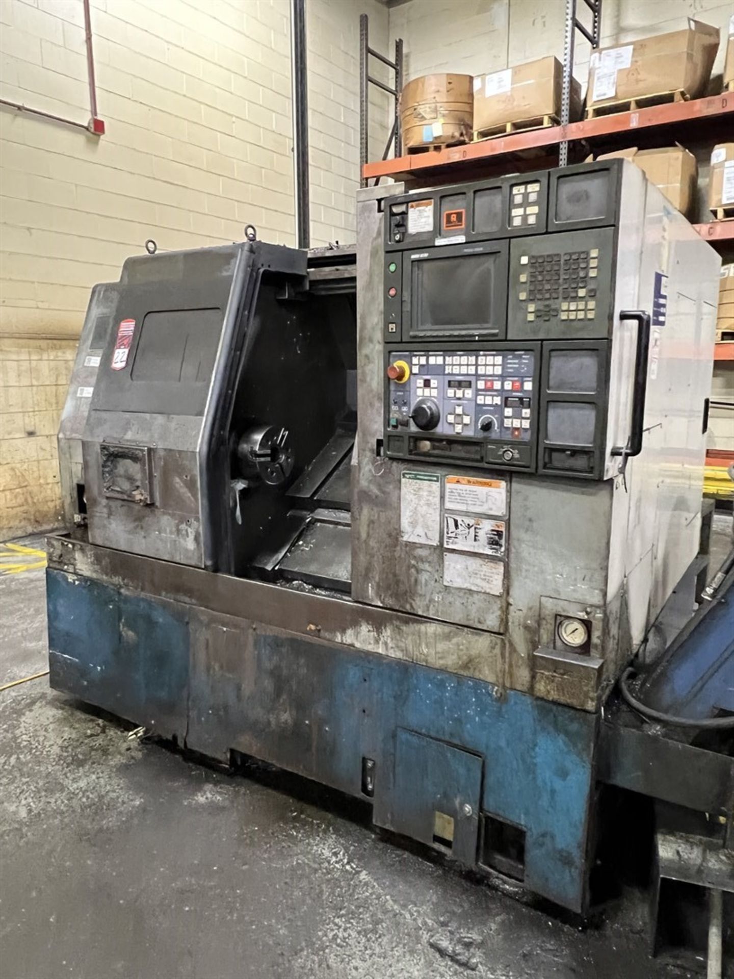 MORI SEIKI SL-200 CNC Turning Center, s/n 884, MSC-500 Control, (Parts Machine) (A rigging and - Image 2 of 12