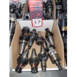 (8) Cat 40 Assorted Tool Holders