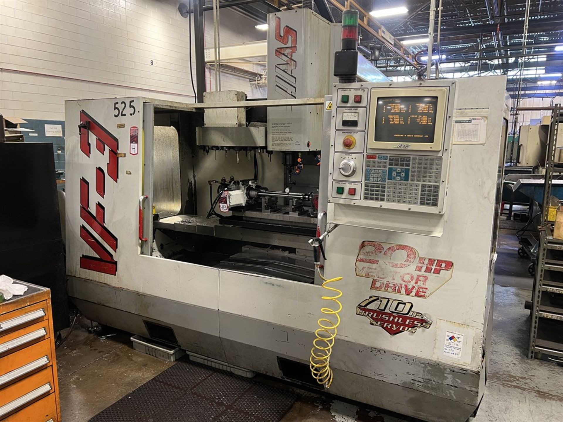 HAAS VF-3 Vertical Machining Center S/N 14248, 40"X, 20"Y, 25"Z, 18" x 48" Table, CAT 40 Spindle
