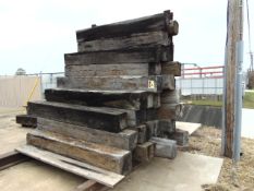 LOT OF ASSORTED WOOD TIMBERS