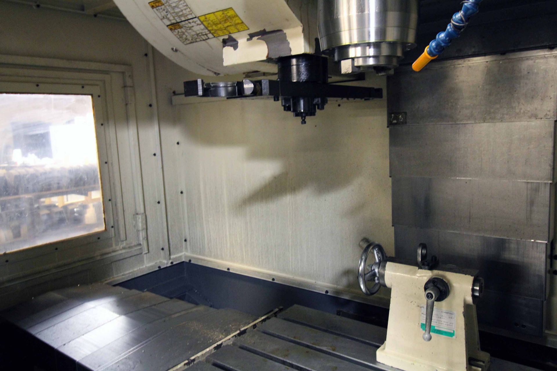 VERTICAL MACHINING CENTER, MIGHTY VIPER MDL. V-1100 4-AXIS, new 2007, Fanuc 21i-MB CNC control, hi- - Image 8 of 21