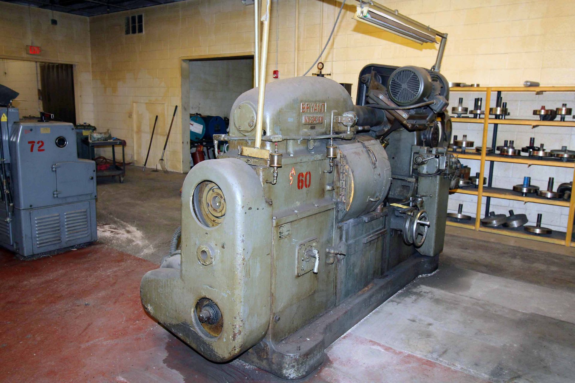 INTERNAL GRINDER, BRYANT NO. 24-26, 15 HP grinding spdl. drive, 18” dia. 6-jaw chuck, auto. - Image 6 of 7