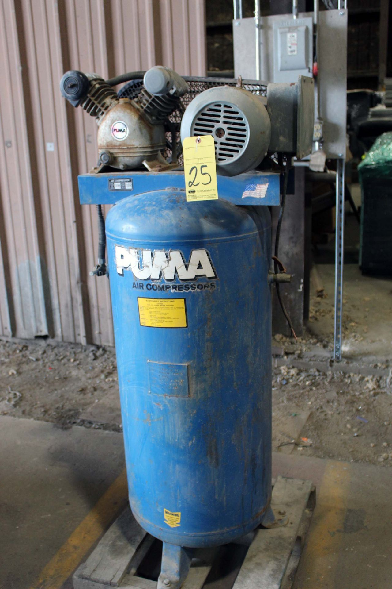 AIR COMPRESSOR, PUMA, 5 HP, 2-stage (Located at: Former Premises of Worldfab, 2626 Wilson, Road,