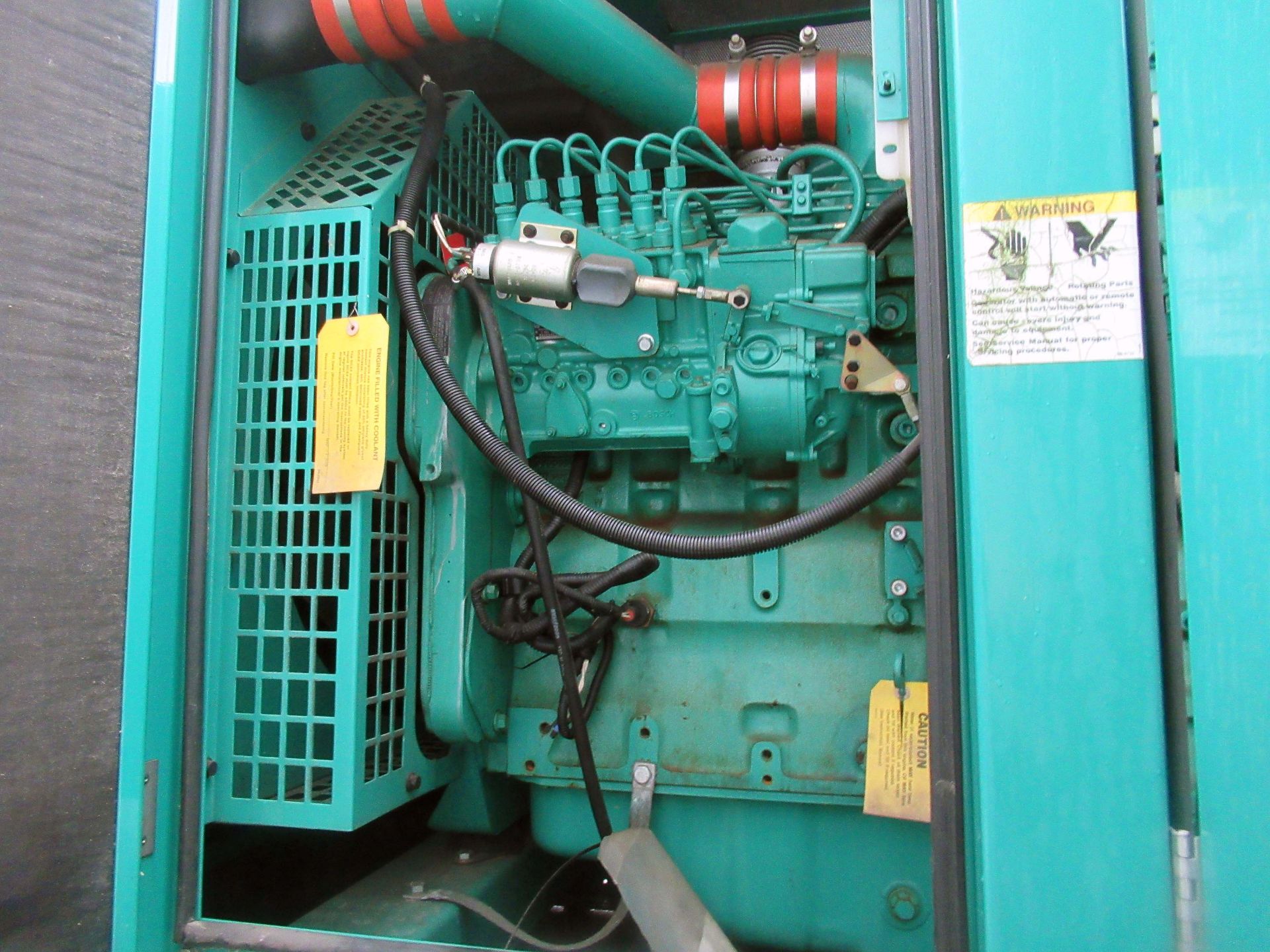 SKID MOUNTED DIESEL GENERATOR, CUMMINS POWER GENERATION MDL. DGFC-5750845, 250 kVA, 200 kW, 600 - Image 9 of 9