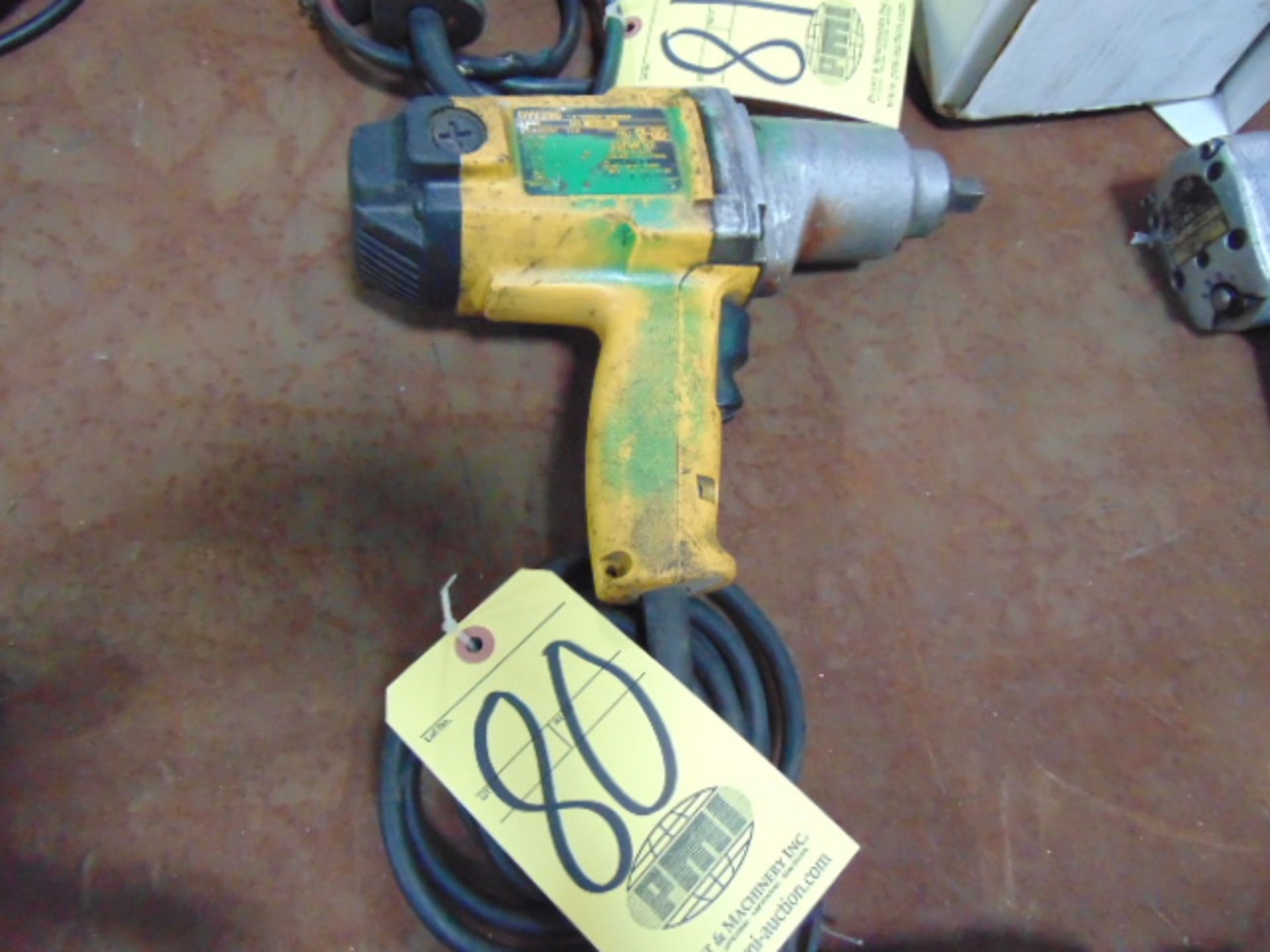 ELECTRIC IMPACT WRENCH, DEWALT, 1/2"