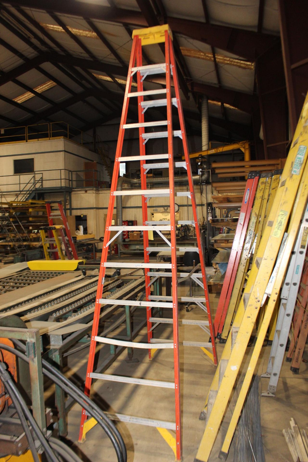 A-FRAME LADDER, WERNER 12' (Location #1: Tyco Air Products, Inc., 17309 Hufsmith Kohrville Road, - Image 2 of 2