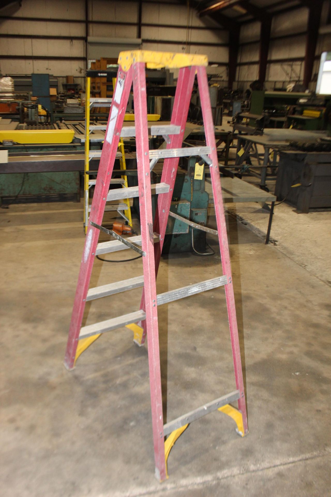 A-FRAME LADDER, WERNER 6' (Location #1: Tyco Air Products, Inc., 17309 Hufsmith Kohrville Road, - Image 2 of 2
