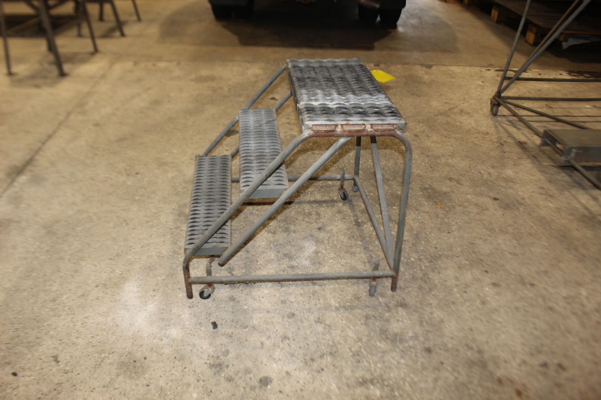 ROLLING STEP LADDER, 3-step (Location #1: Tyco Air Products, Inc., 17309 Hufsmith Kohrville Road,