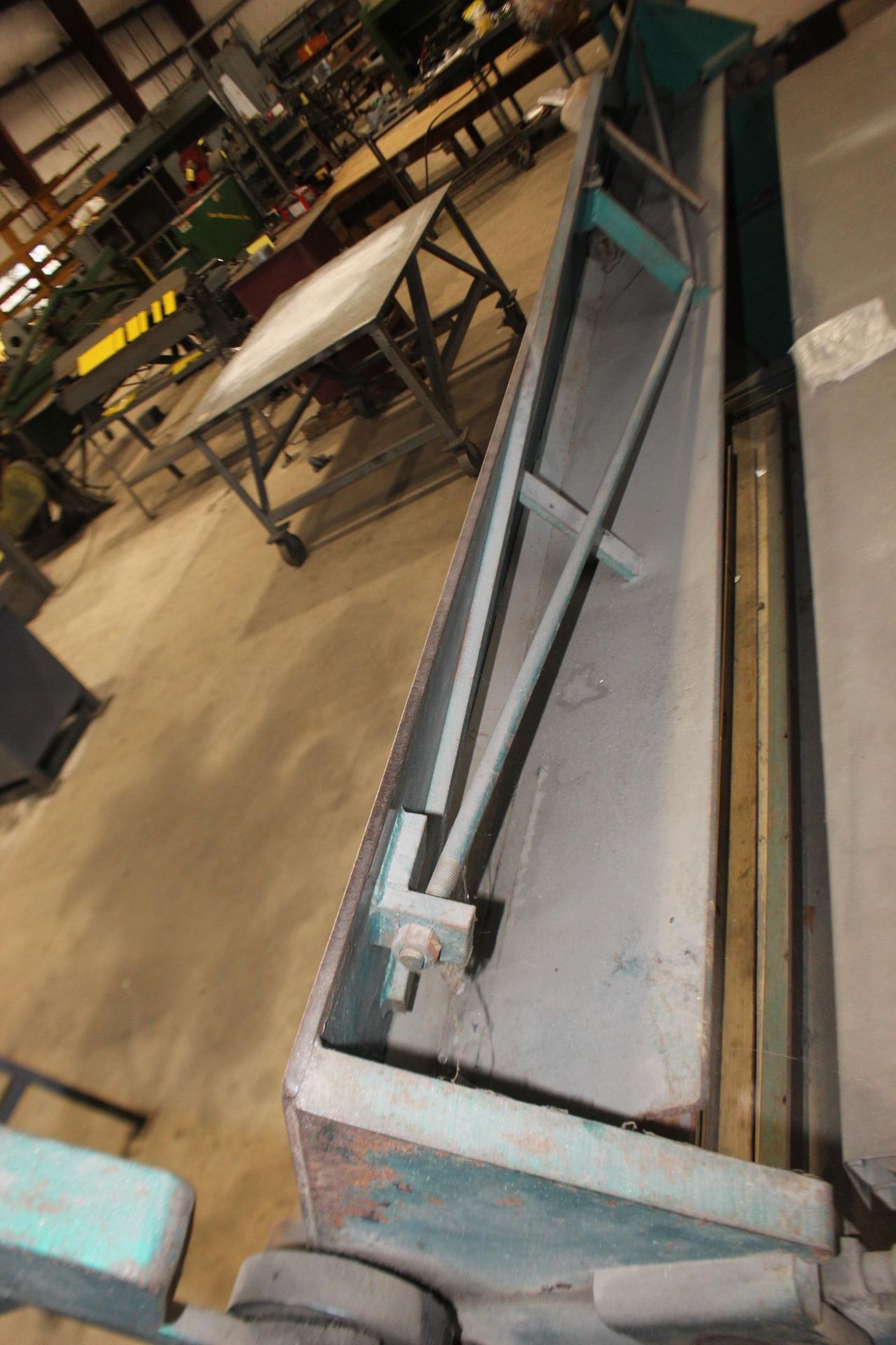 PRESSBRAKE, TENNSMITH MDL. HB121 HAND BRAKE, 12’ x 16 ga. cap., S/N 1083 (Location #1: Tyco Air - Image 3 of 5