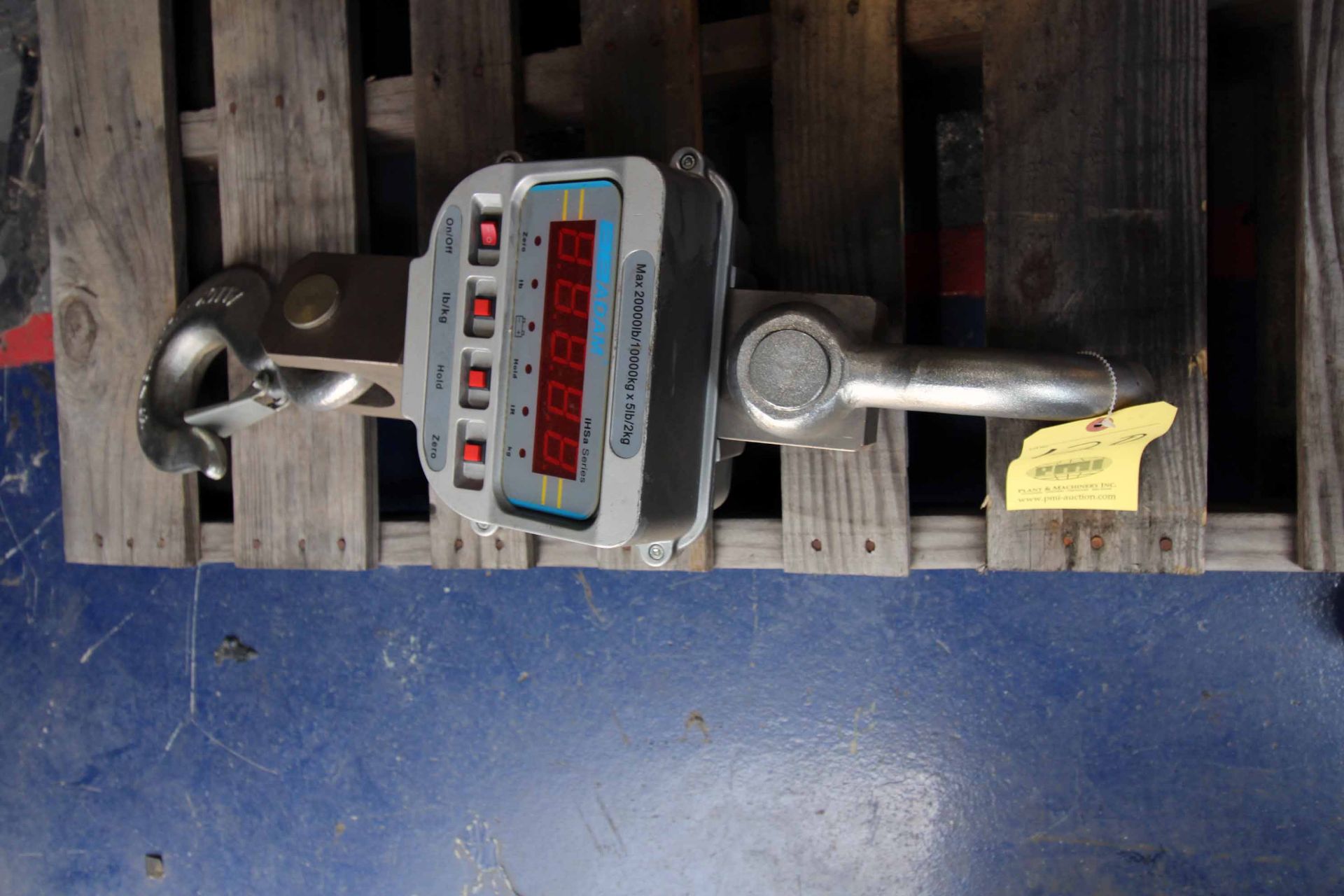 DIGITAL SCALE, ADAM MDL. IHSA SERIES CRANE SCALE, 20,000 lbs. max. (Located at: Emco Wheaton USA, - Image 2 of 2