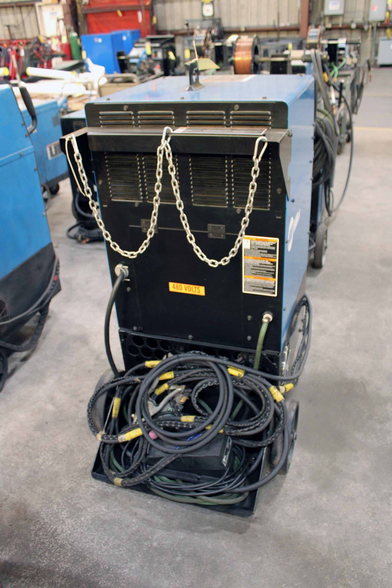 WELDING MACHINE, MILLER SYNCROWAVE MDL. 350 LX, new 2019, S/N MK060824L (Located at: Emco Wheaton - Image 3 of 4