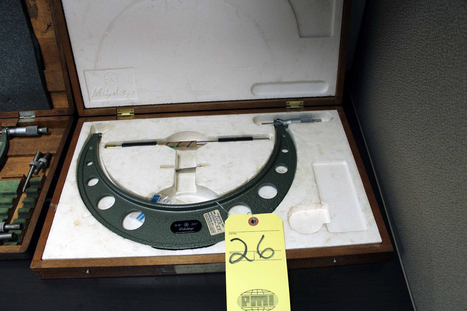 OD MICROMETER, MITUTOYO MDL. 103-188A, 11" to 12" dia. (Located at: Emco Wheaton USA, Inc., 9111