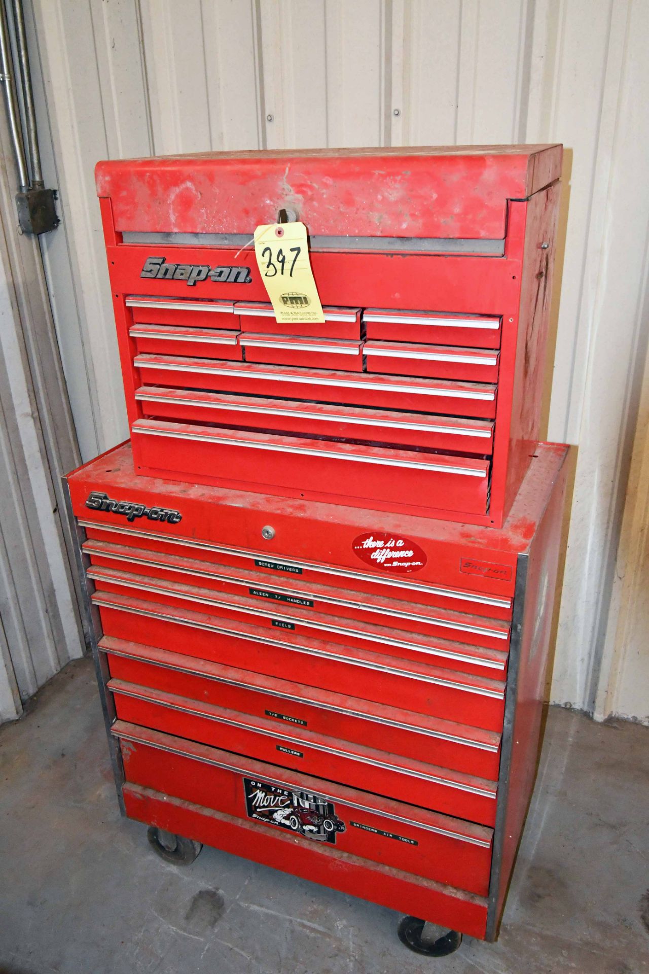 TOOLBOX, SNAP-ON, 2-tier (Location: MDS Boring & Drilling, 11900 Hirsch Road, Houston, TX 77050)