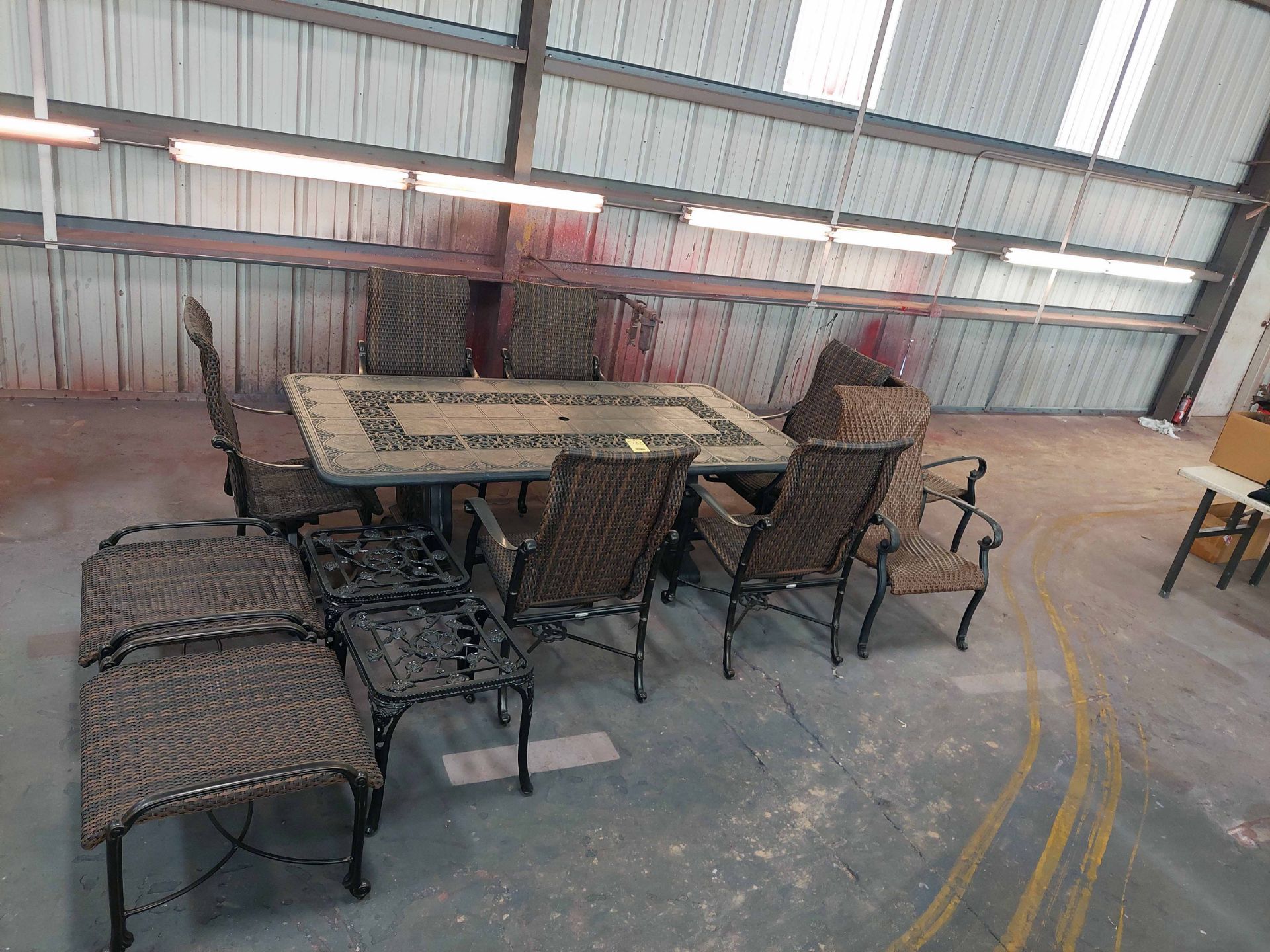 LOT OF PATIO FURNITURE (Location: MDS Boring & Drilling, 11900 Hirsch Road, Houston, TX 77050)