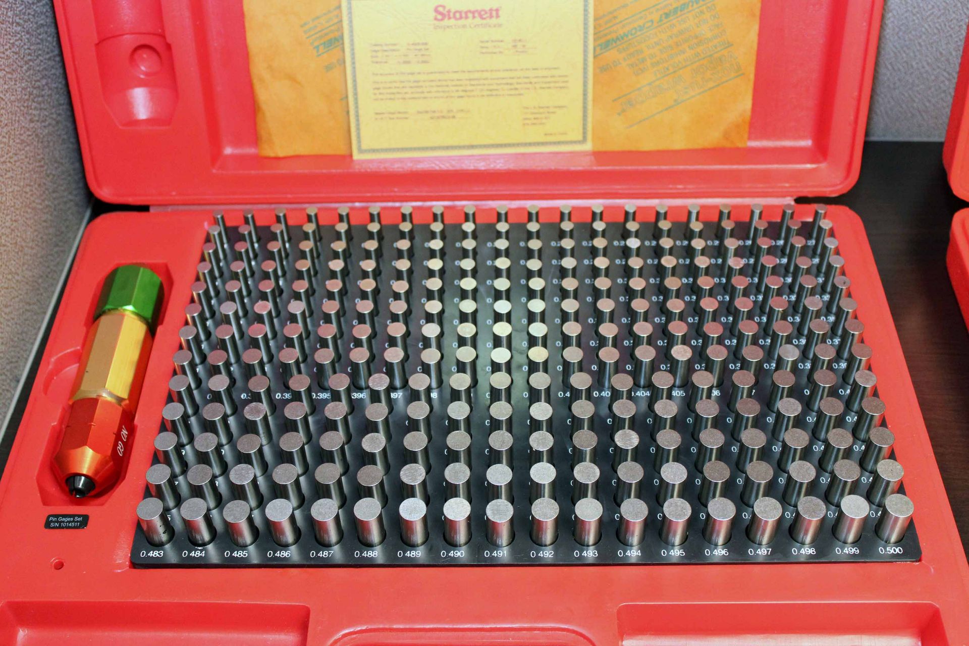 LOT OF GAUGE PINS (TWO SETS), 0.251 to 0.625 dia. (Located at: Emco Wheaton USA, Inc., 9111 - Image 2 of 3