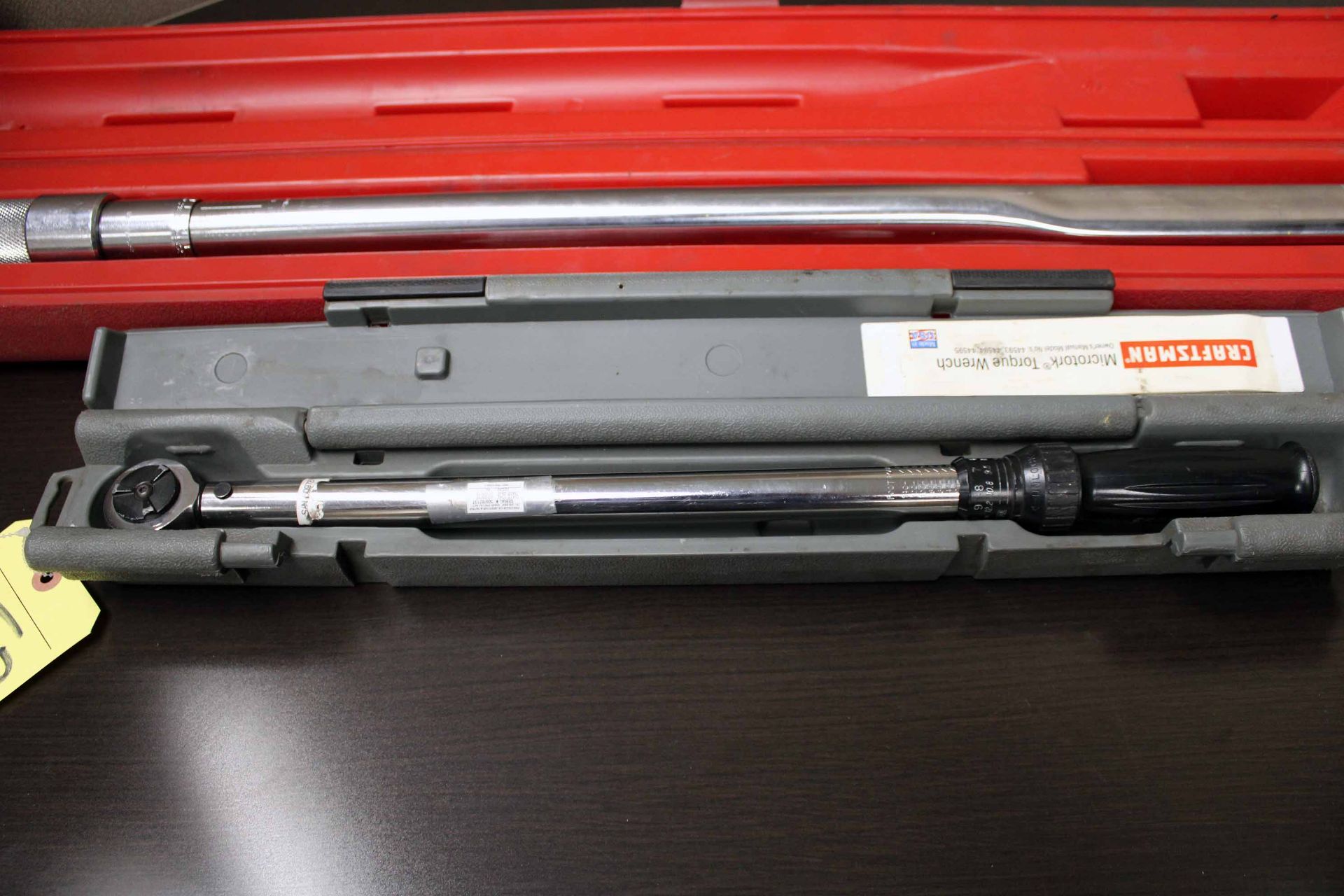 LOT OF TORQUE WRENCHES (2), (1) Proto 3/4" drive, 90-600' lb. cap. range, & (1) Craftsman Mdl. - Image 4 of 4