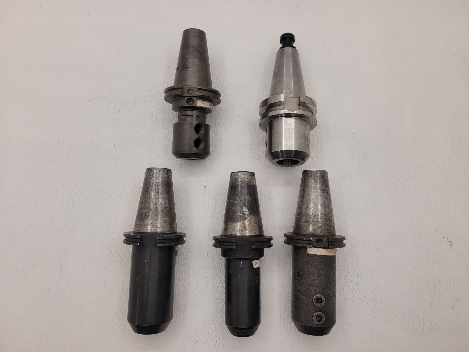 LOT CONSISTING OF: Sandvik Varilock 25MM End Mill Holder 391.20-25 50 080, w/ CAT-50 Holder, GS BT