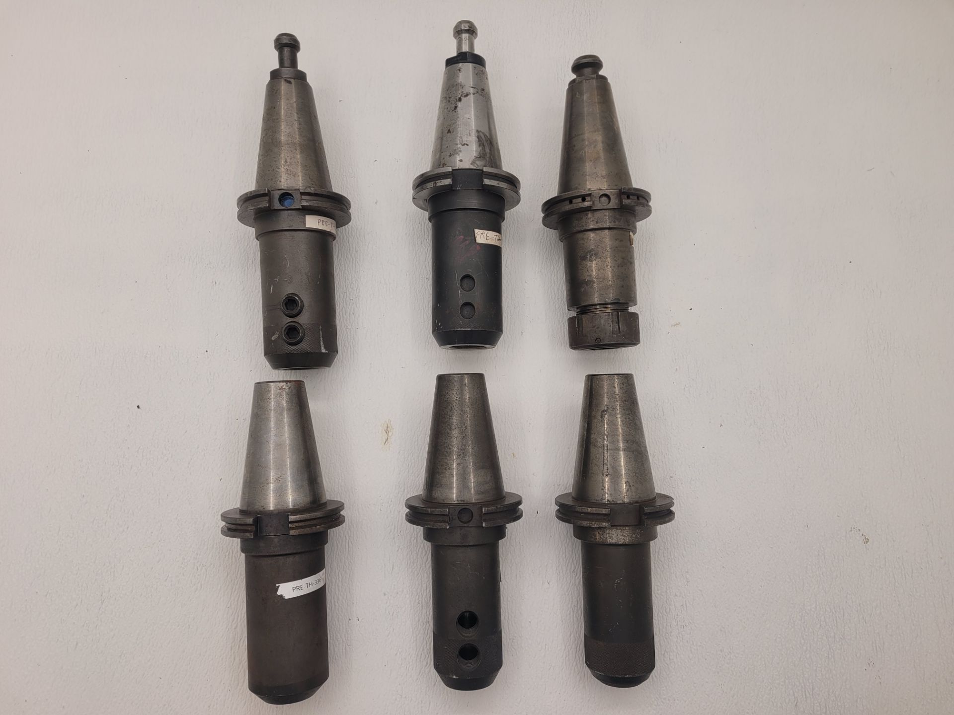 LOT CONSISTING OF: Kennametal CV50SS100600 End Mill Holder, Erickson CV50EM125600 End Mill Holder,