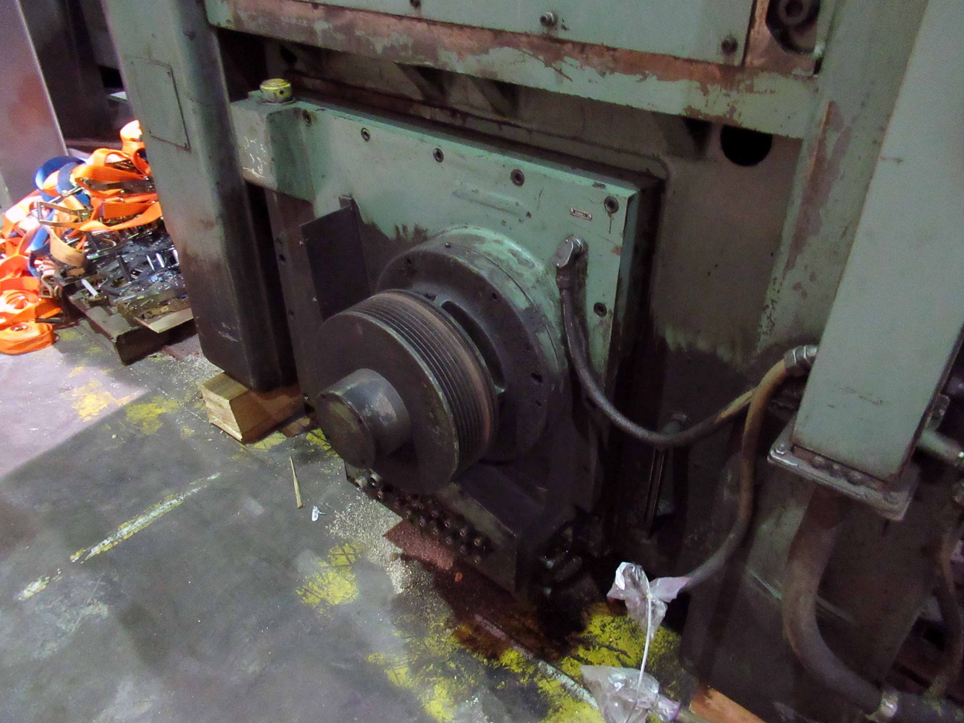 VERTICAL TURRET LATHE, 56" BULLARD DYNATROL HI COLUMN, 56" 4-jaw chuck w/built in master jaws, 60" - Image 5 of 13