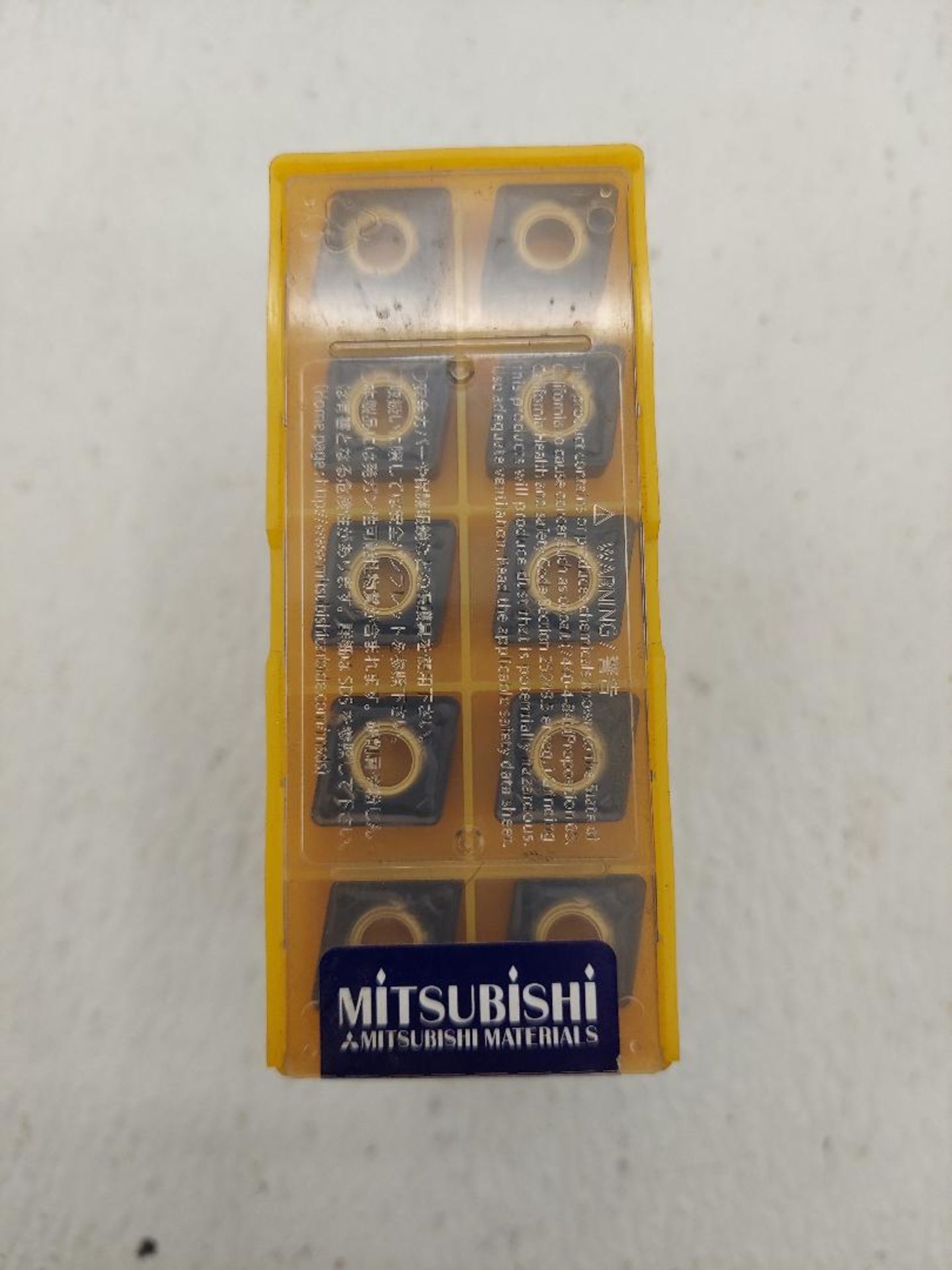 LOT OF (FIFTEEN BOXES, 10 EACH) MITSUBISHI TURNING TOOL INSERTS #CNMG120412-MH (Packing & Crating - Image 3 of 3