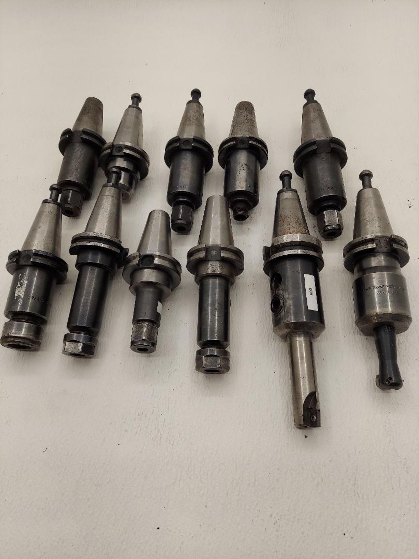 LOT OF (11) CT40 COLLET & SOLID HOLDERS (Packing & Crating Charge $20.00) (Located at: The Tooling - Image 2 of 2