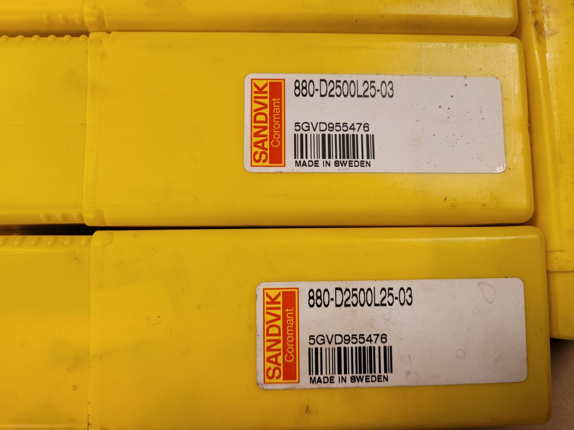 LOT CONSISTING OF: (4) Sandvik Indexable Corodrill 880-D2500L25-03, 25mm (brand new), (2) Sandvik - Image 6 of 6