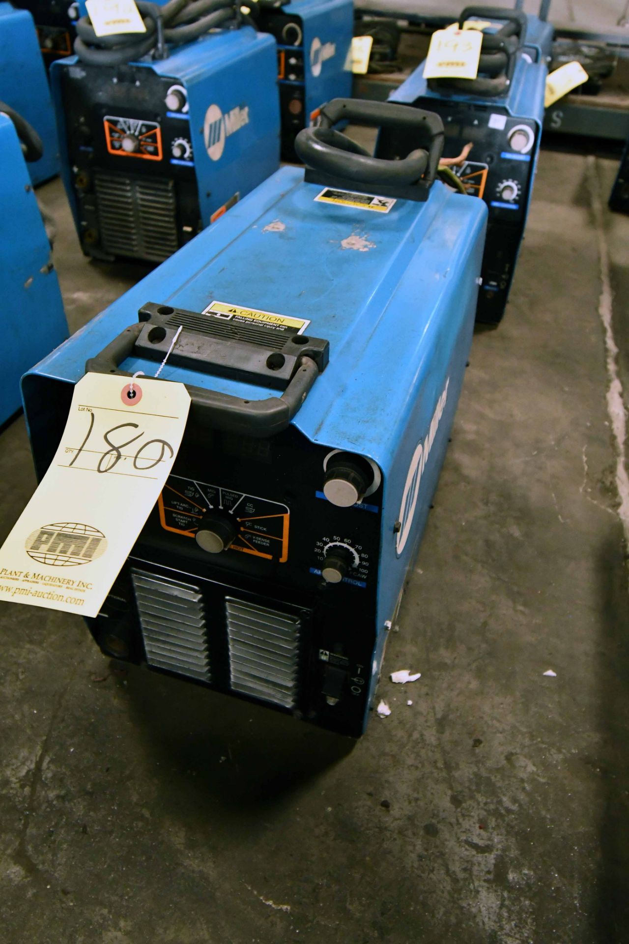 WELDING POWER SOURCE, MILLER XMT 304 CC/CV, new 2011, 32 v., 300 amp @ 60% duty cycle, S/N