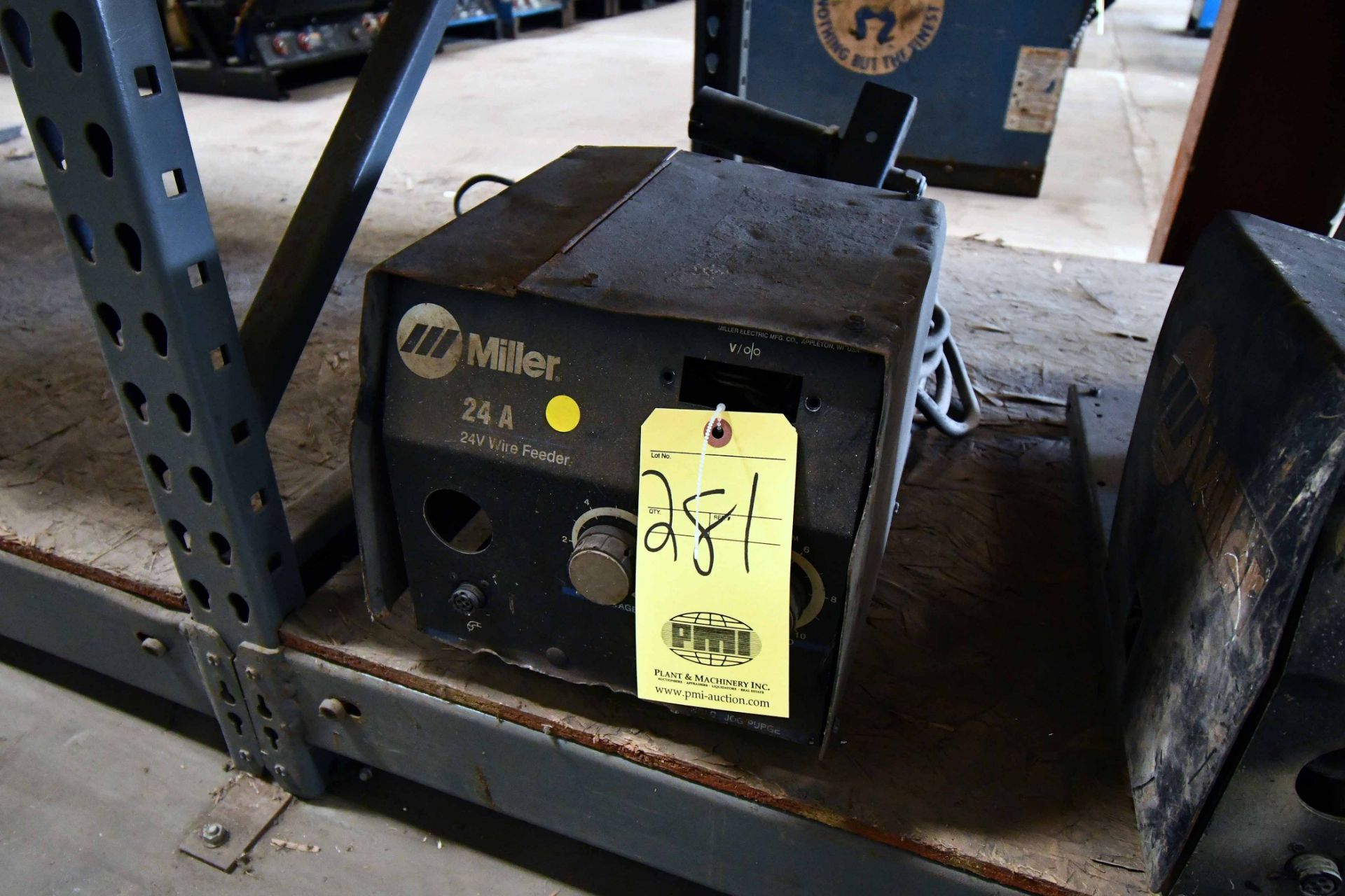 WIRE FEEDER, MILLER 24A, 24 v., new 2012, S/N MC401670V