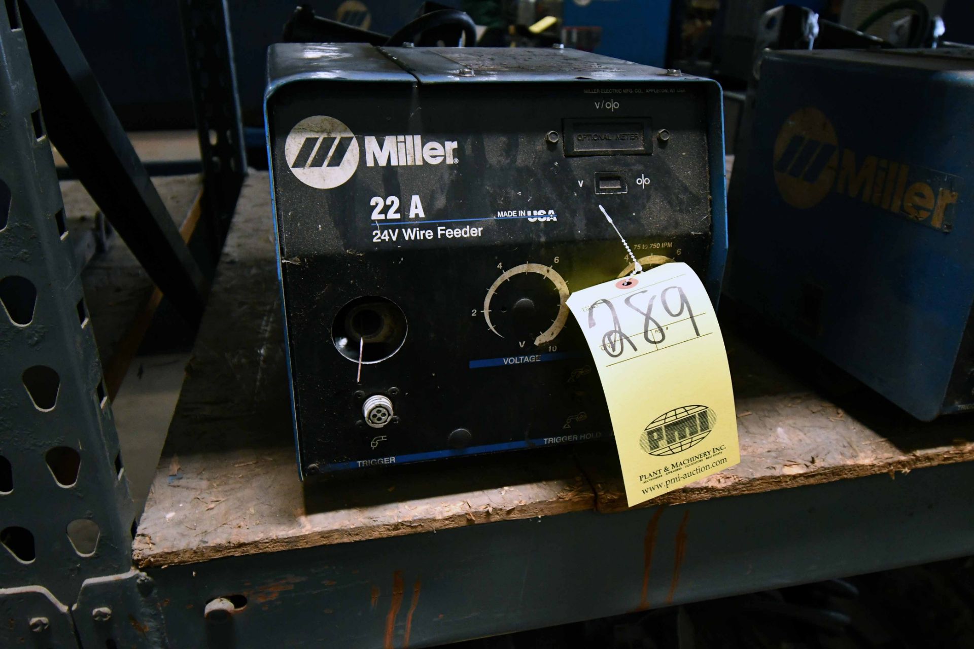 WIRE FEEDER, MILLER 22A, 24 v., new 2005, S/N LF340710