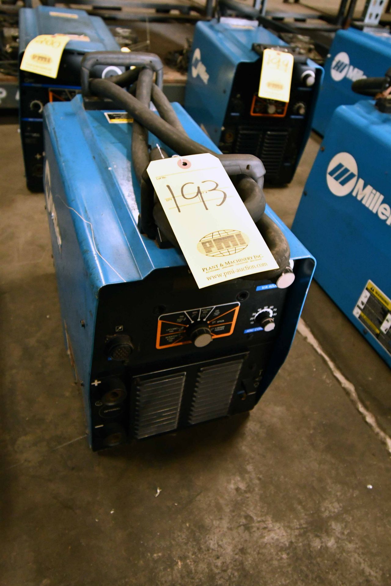 WELDING POWER SOURCE, MILLER XMT 304 CC/CV, new 2008, 32 v., 300 amp @ 60% duty cycle, S/N